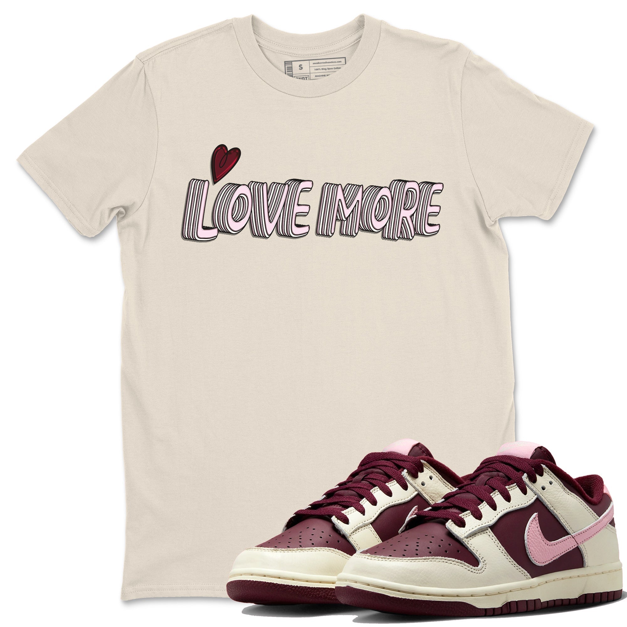 Love More Unisex Tops - Dunk Valentines Day