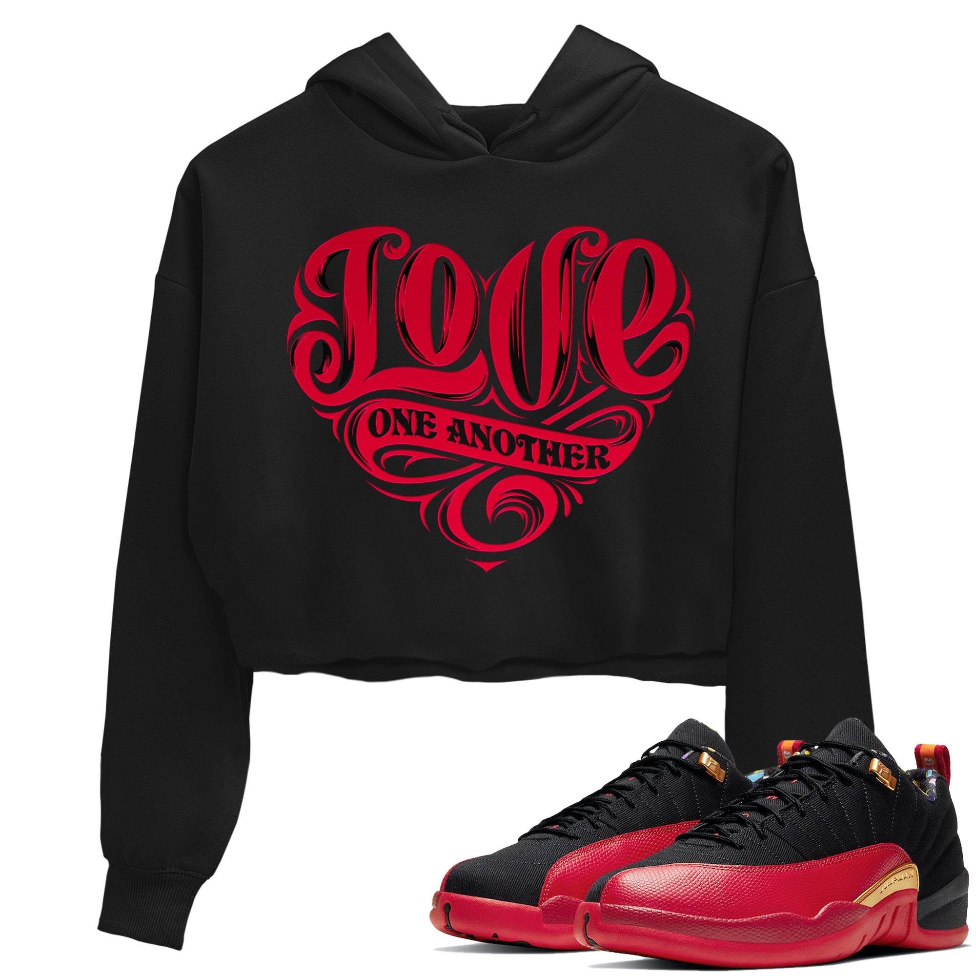 Love One Another Women's Tops - Air Jordan 12 Super Bowl