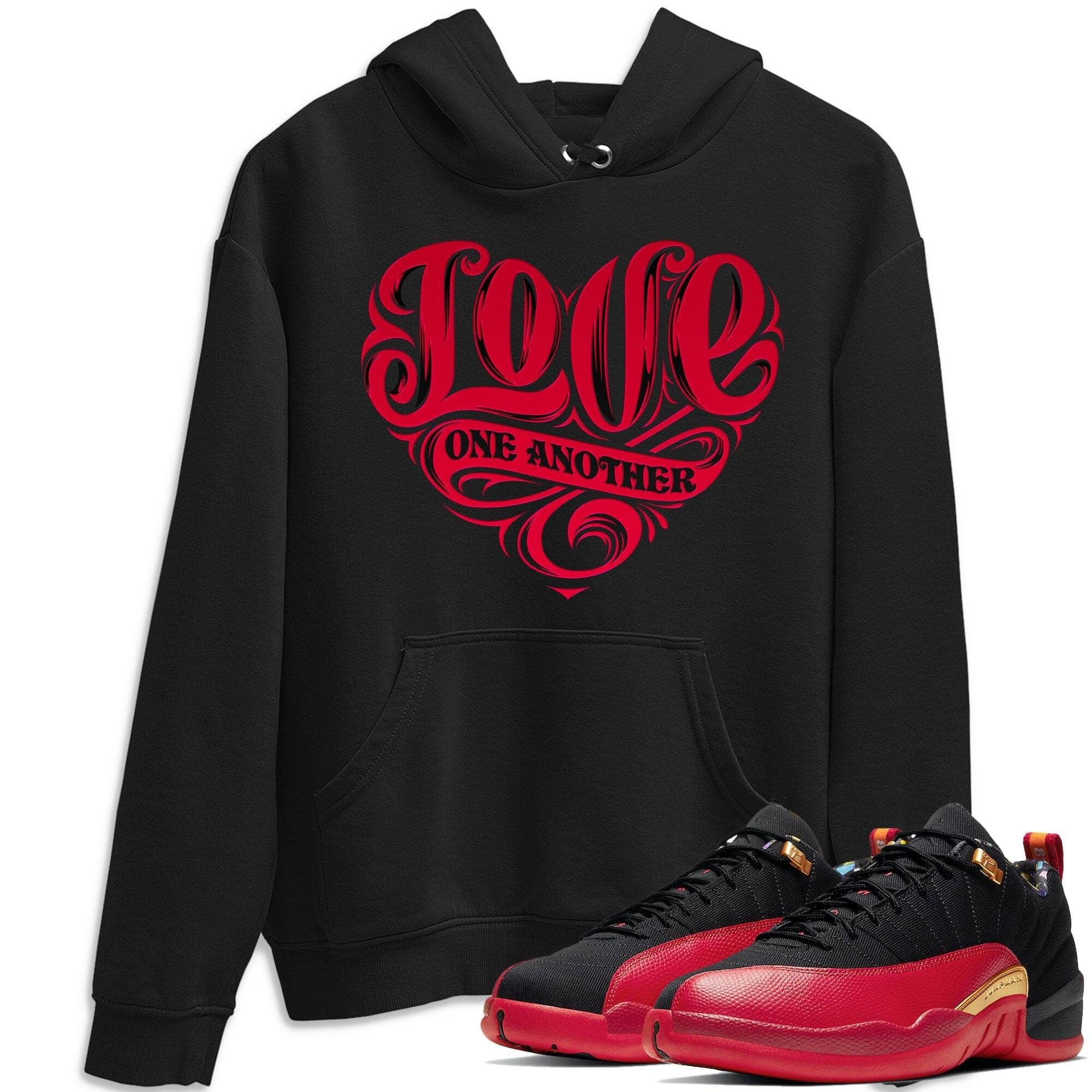 Love One Another Unisex Tops - Air Jordan 12 Super Bowl