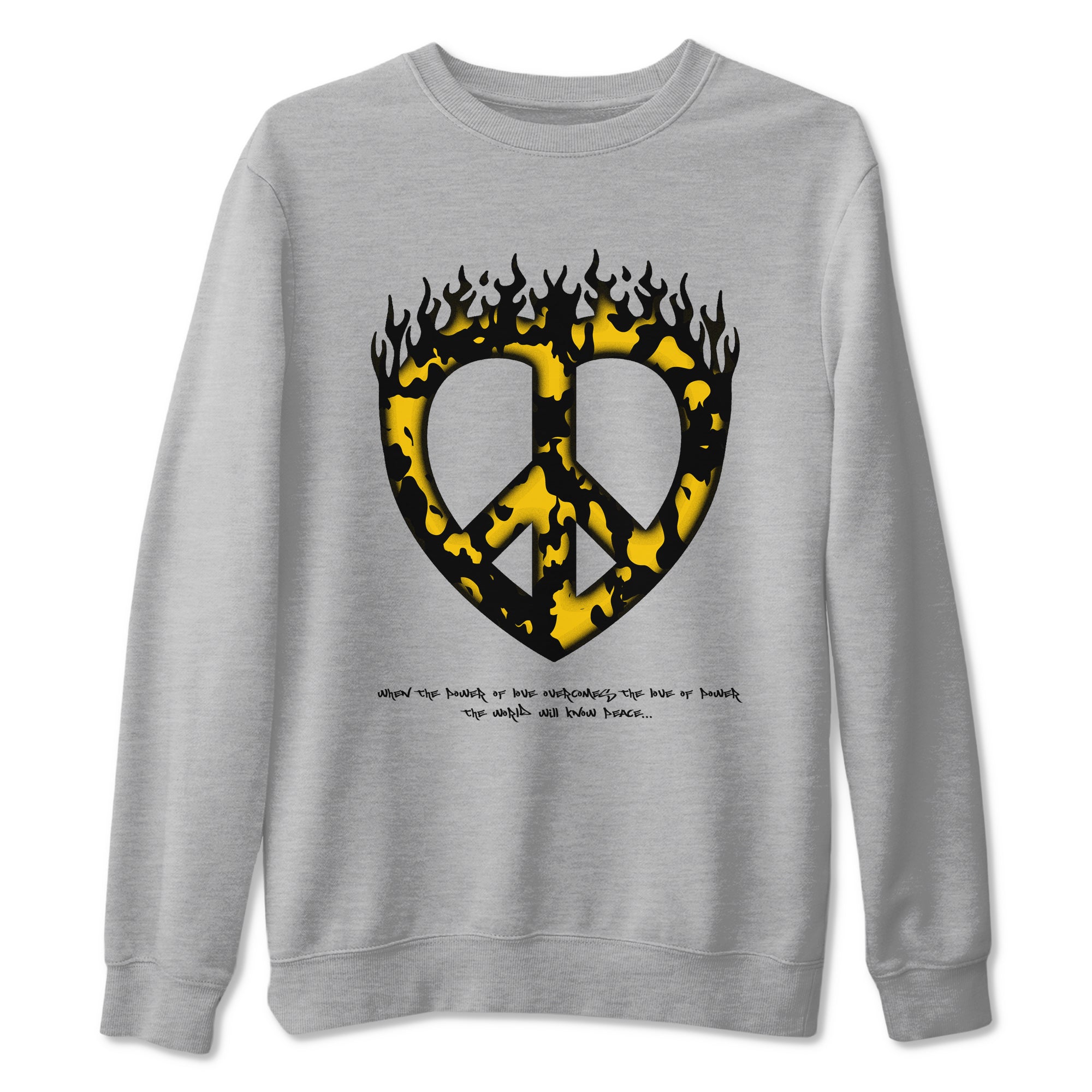 Love Peace snkmatch Tees - Dunk High Pollen