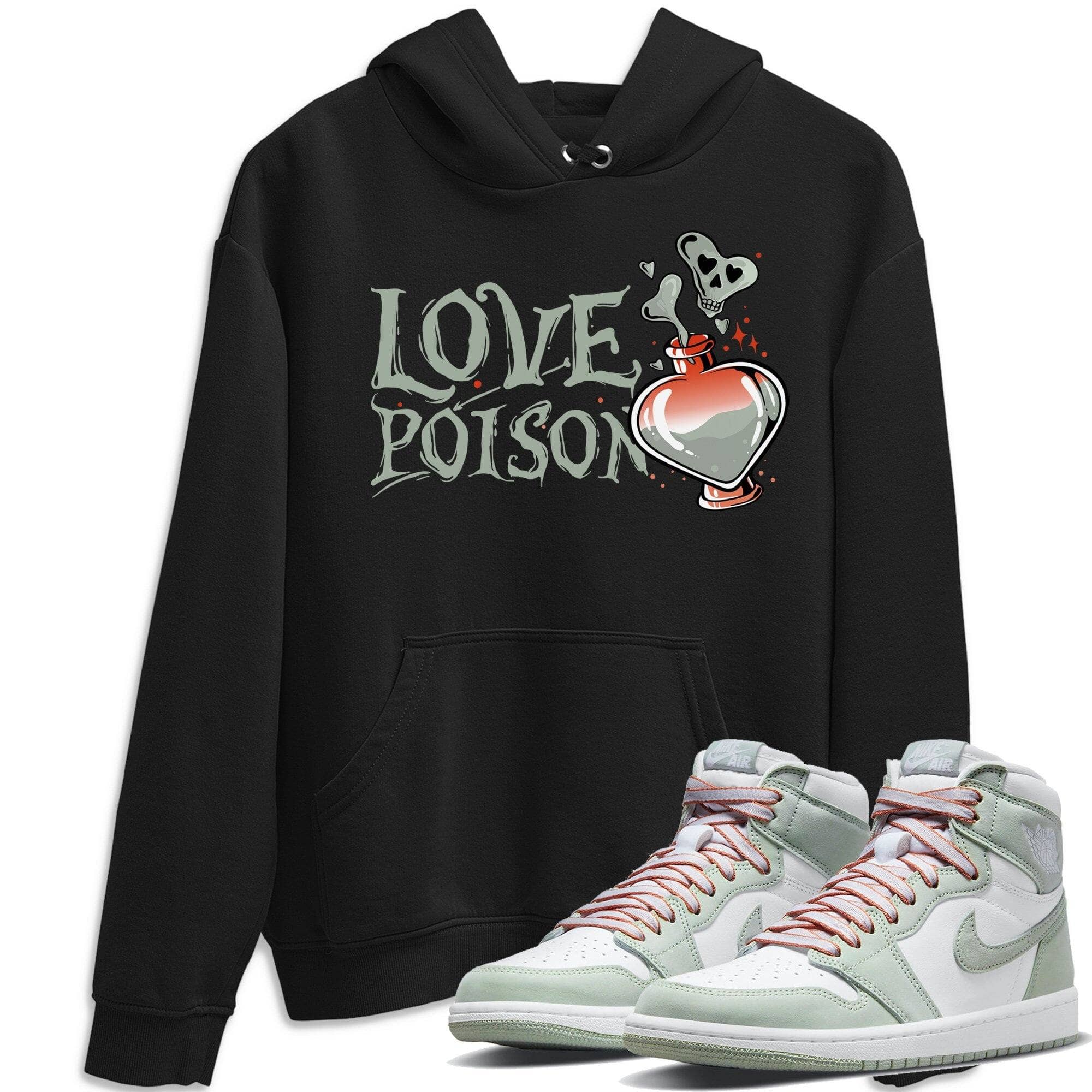 Love Poison Unisex Tops - Air Jordan 1 Seafoam