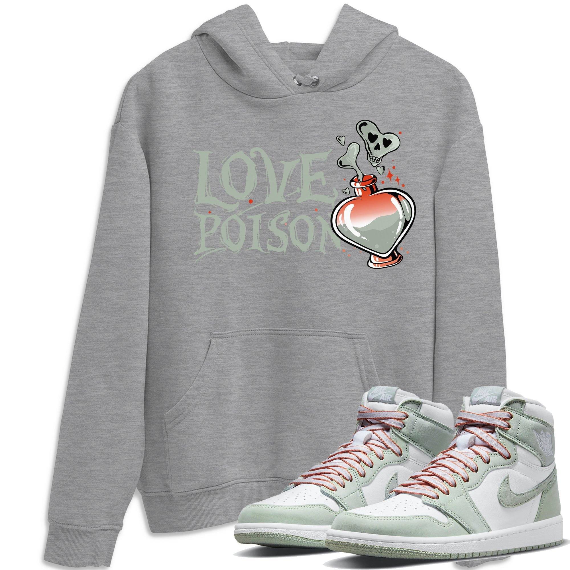 Love Poison Unisex Tops - Air Jordan 1 Seafoam