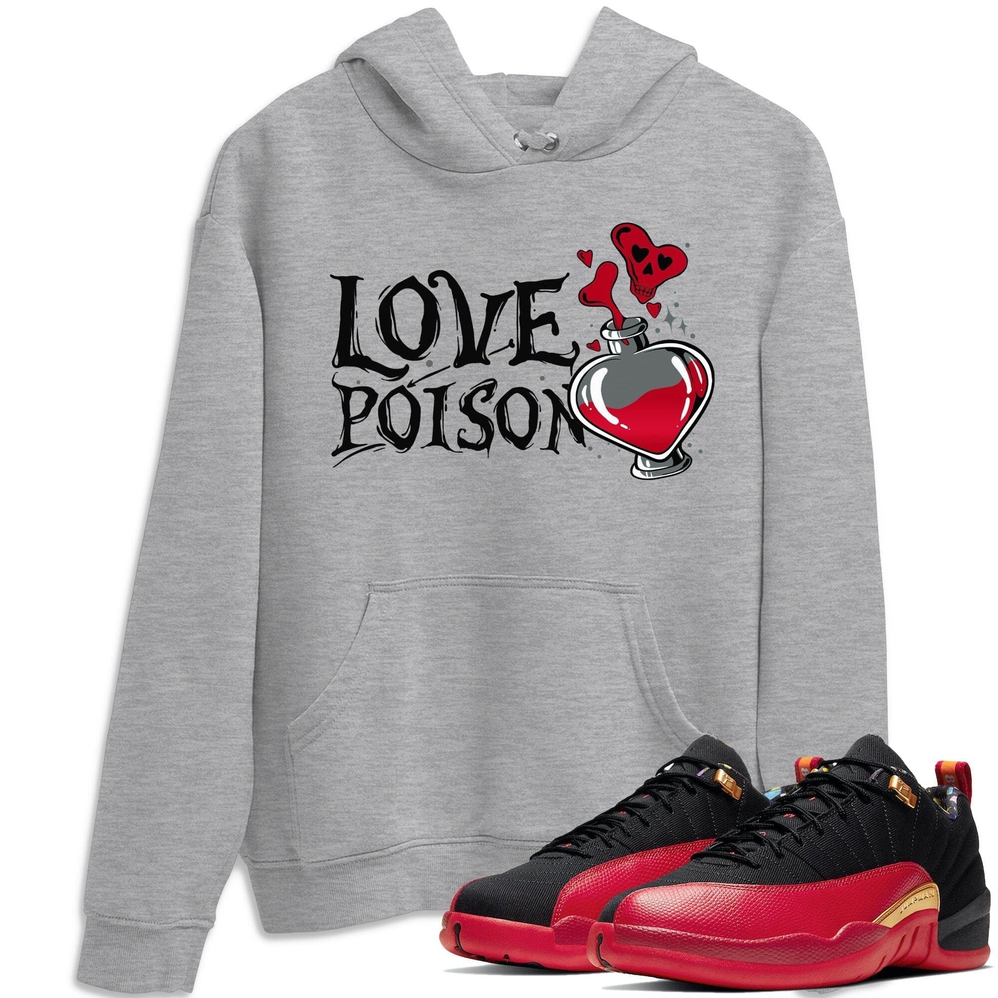 Love Poison Unisex Tops - Air Jordan 12 Super Bowl