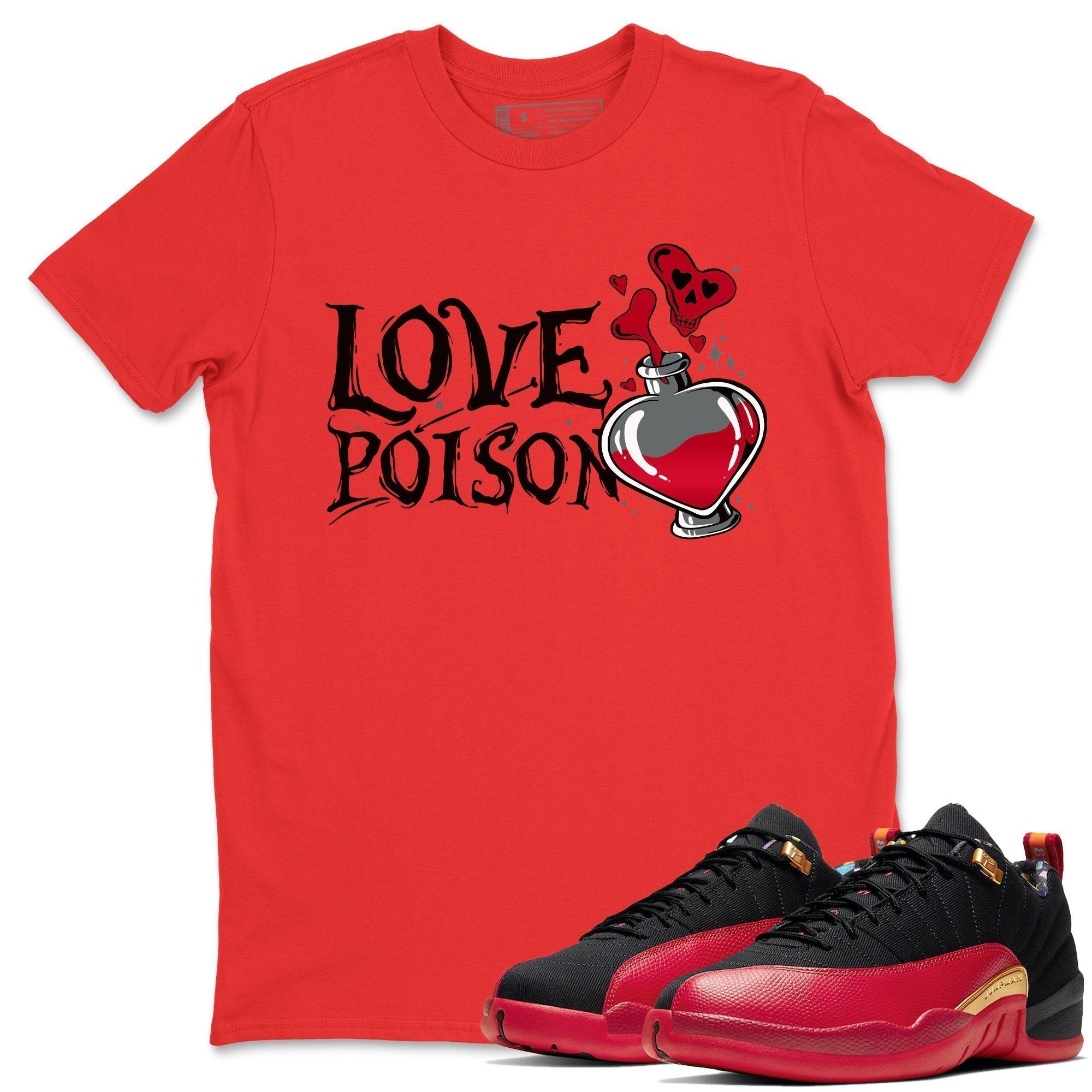 Love Poison Unisex Tops - Air Jordan 12 Super Bowl