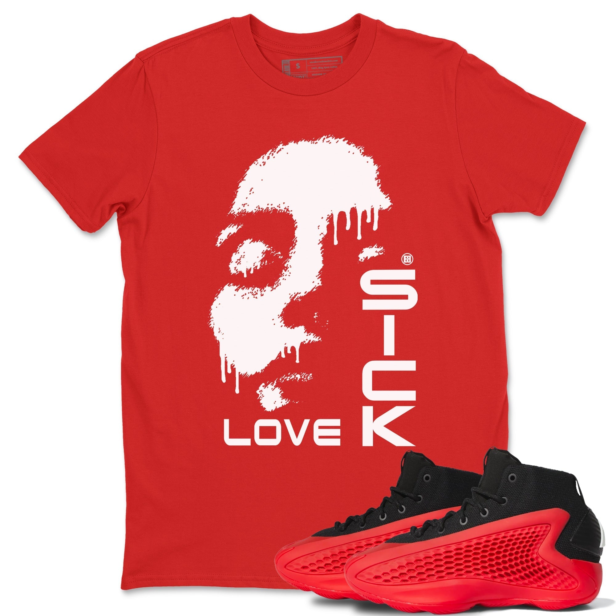 Love Sick snkmatch Tees - AE 1 Bred