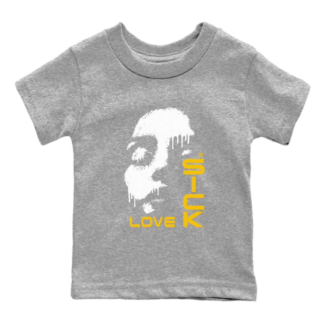 Love Sick snkmatch Tees Kids - Dunk High Pollen