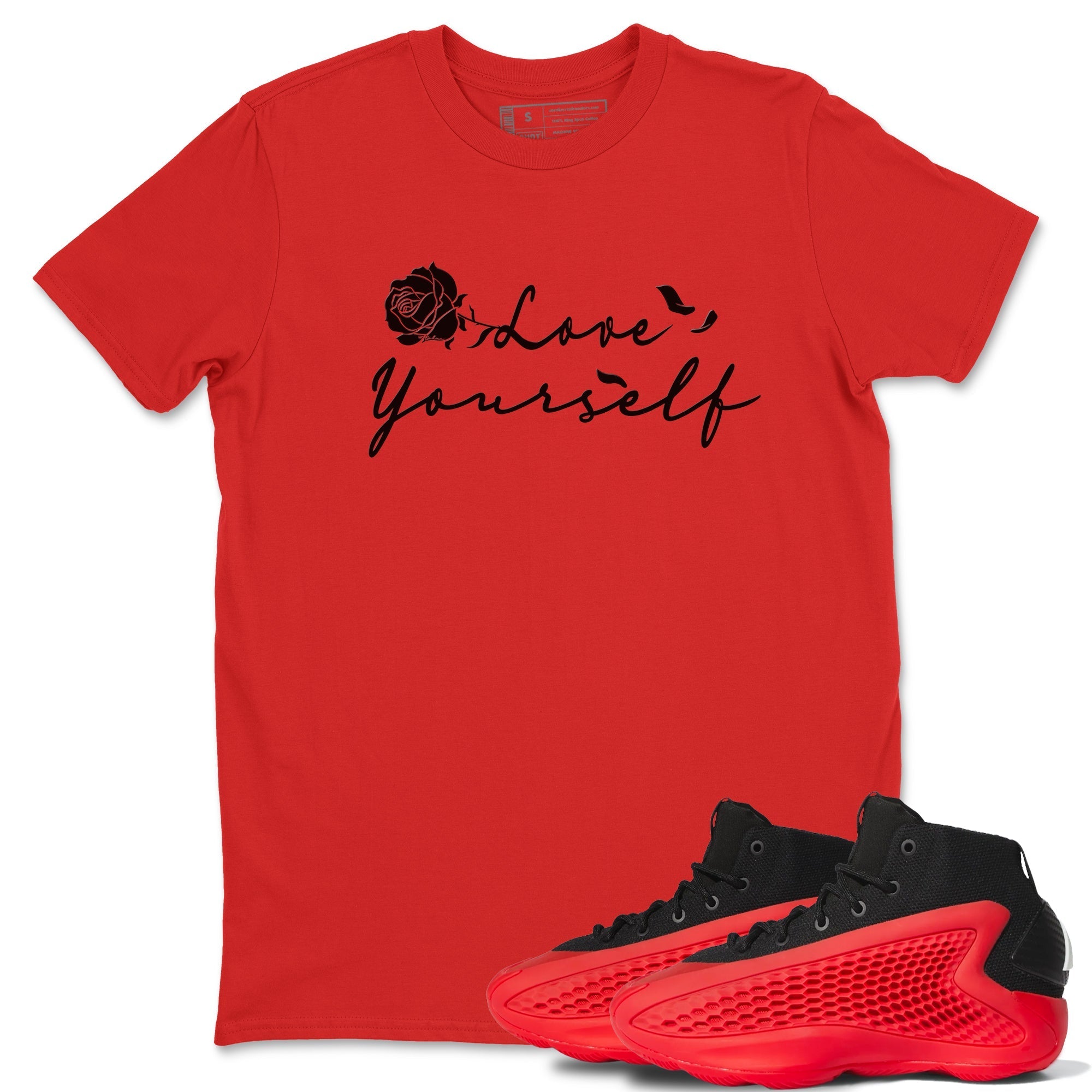 Love Yourself snkmatch Tees - AE 1 Bred