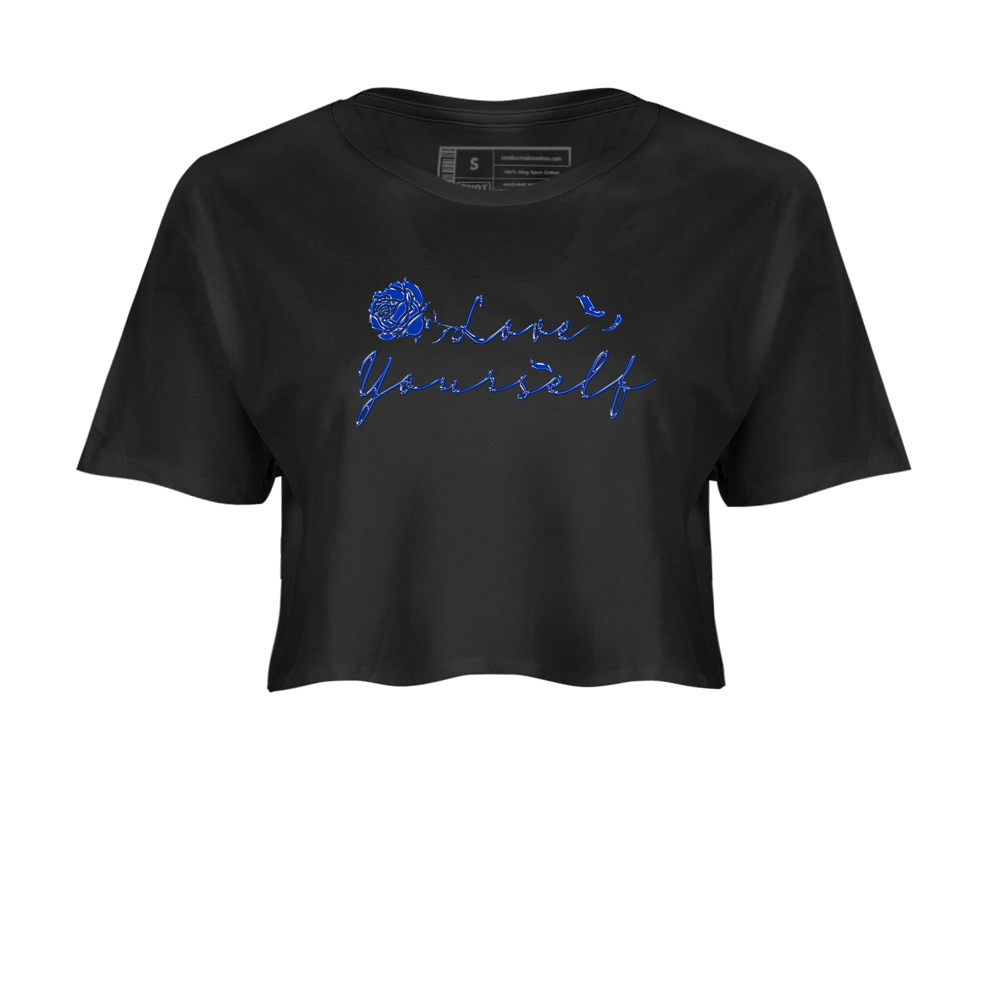 Love Yourself snkmatch Women's Top - Air Foamposite One Royal