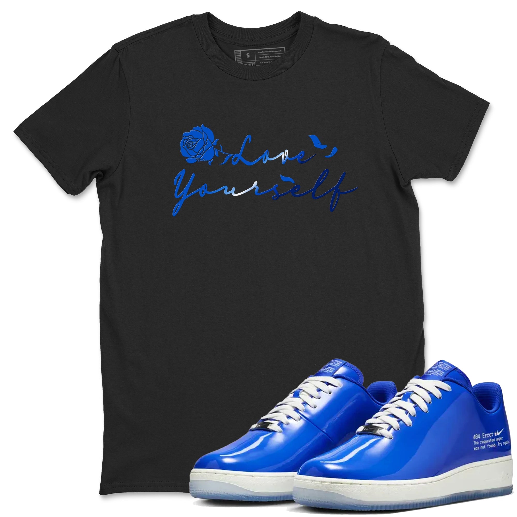 Love Yourself snkmatch Tees - Air Force 1 404 Error