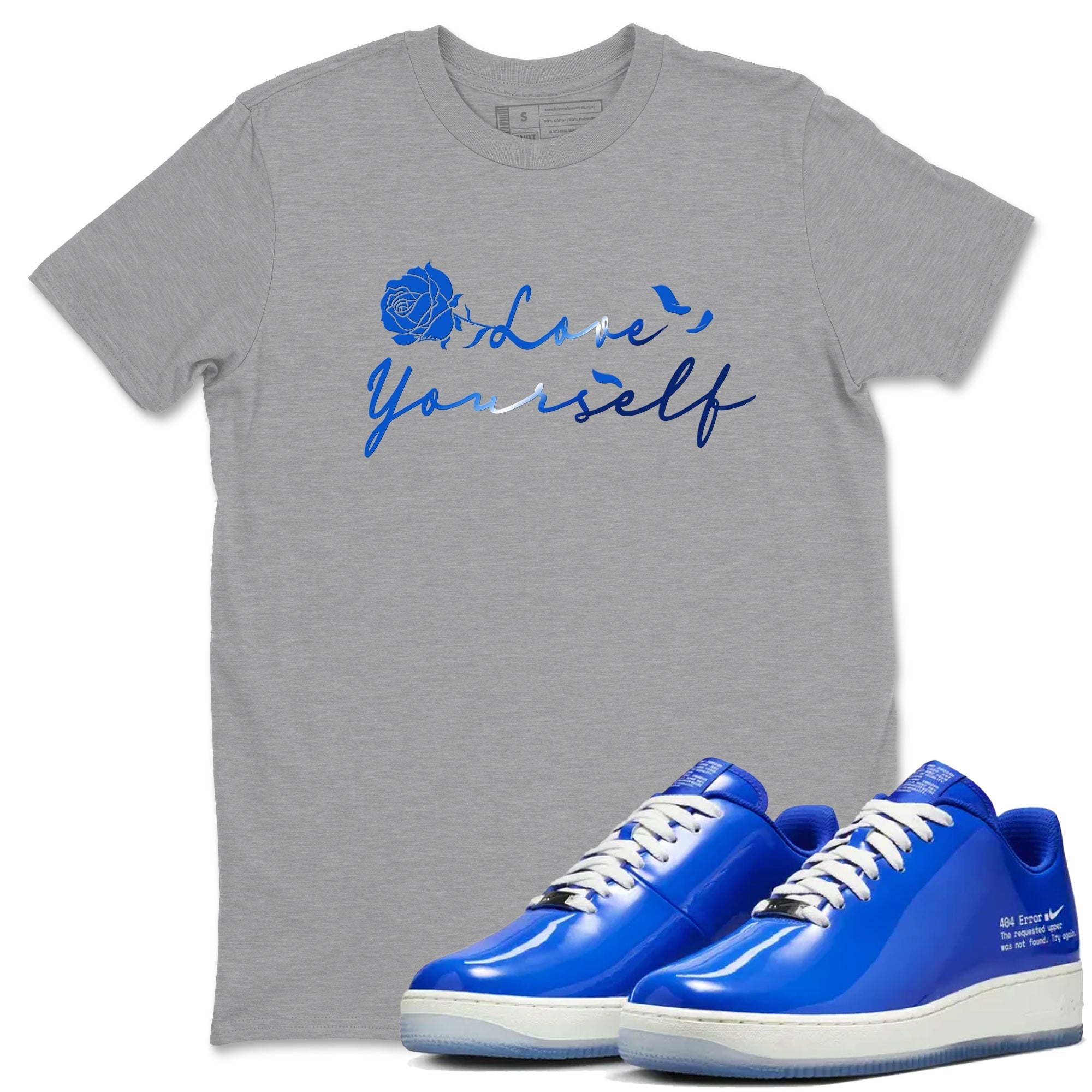 Love Yourself snkmatch Tees - Air Force 1 404 Error