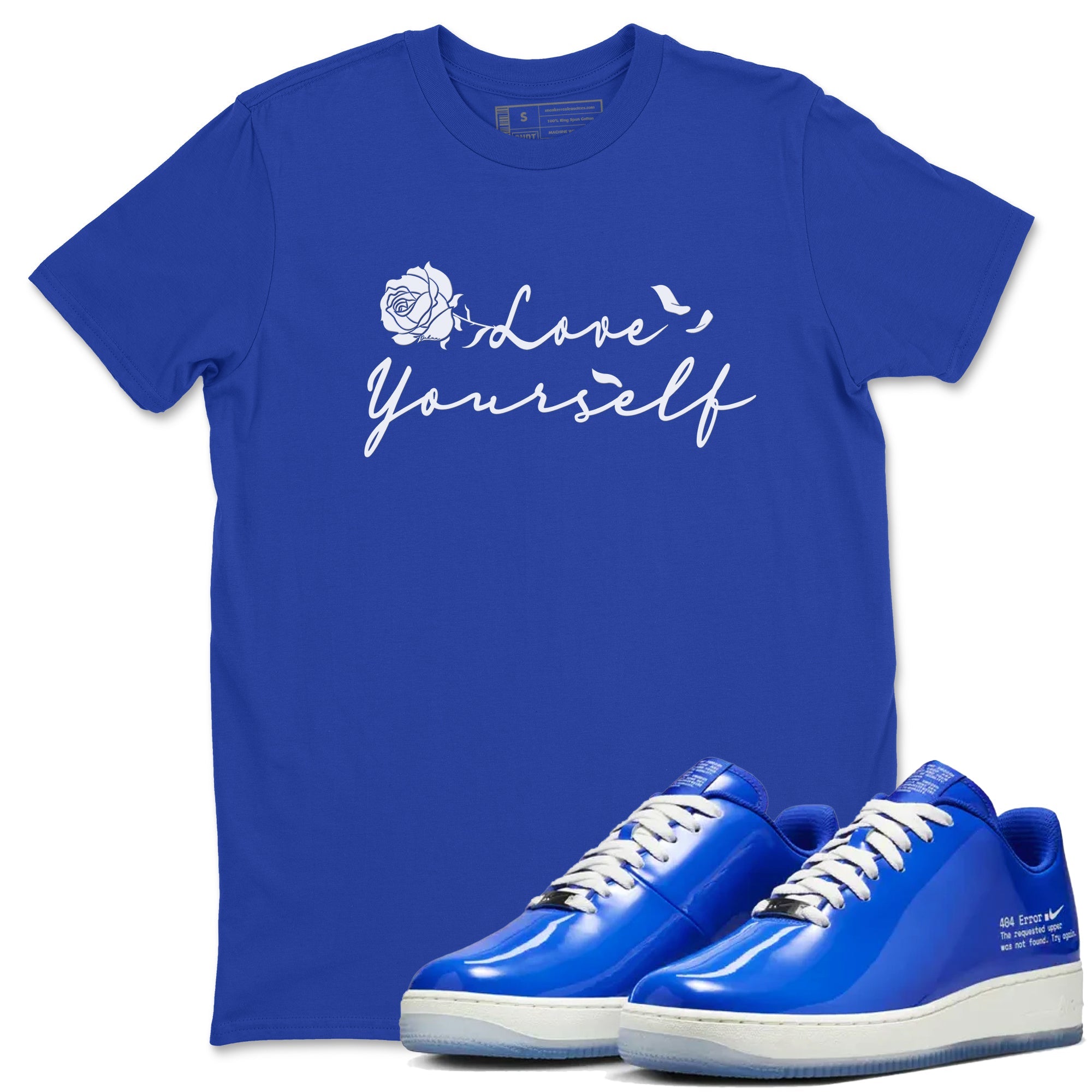Love Yourself snkmatch Tees - Air Force 1 404 Error