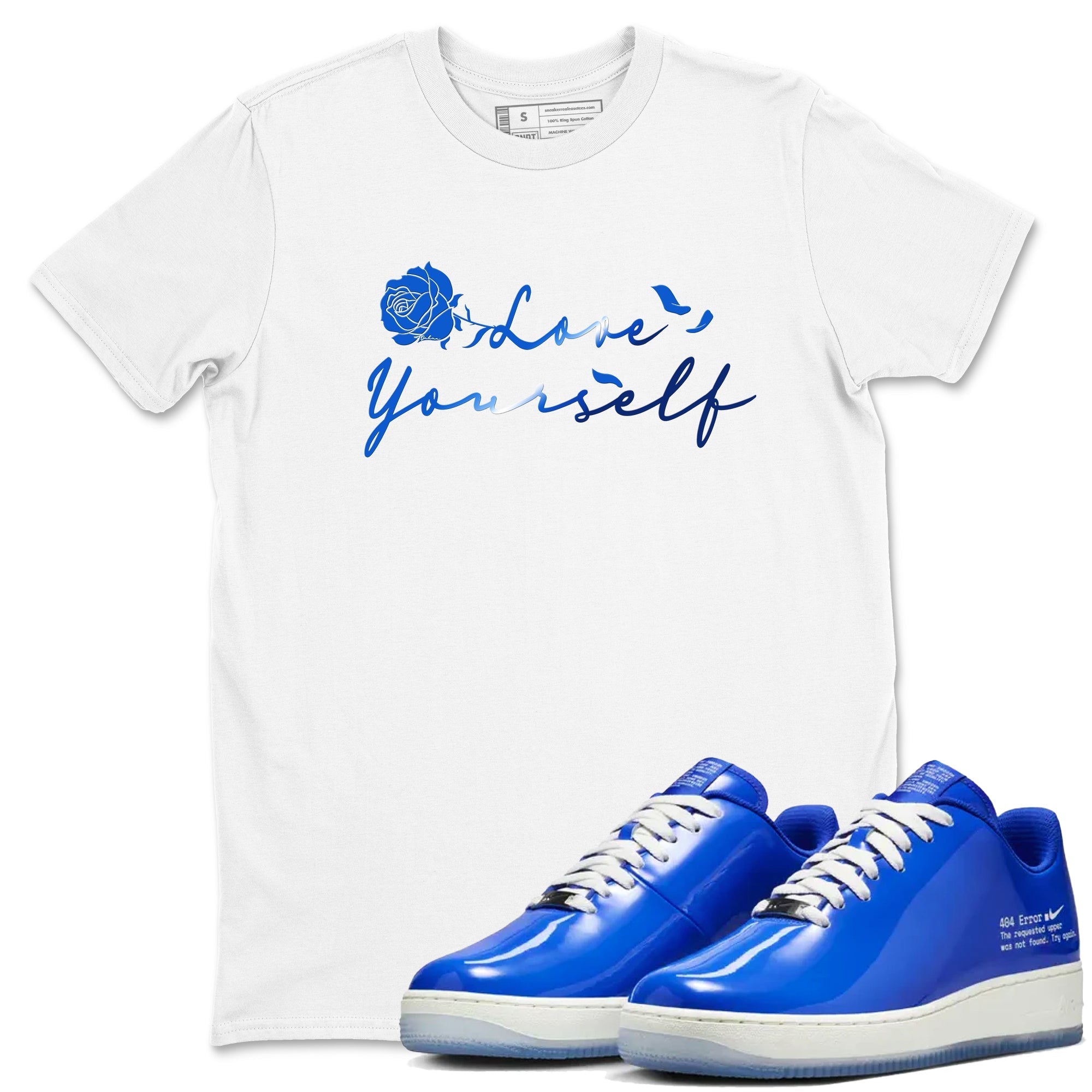 Love Yourself snkmatch Tees - Air Force 1 404 Error