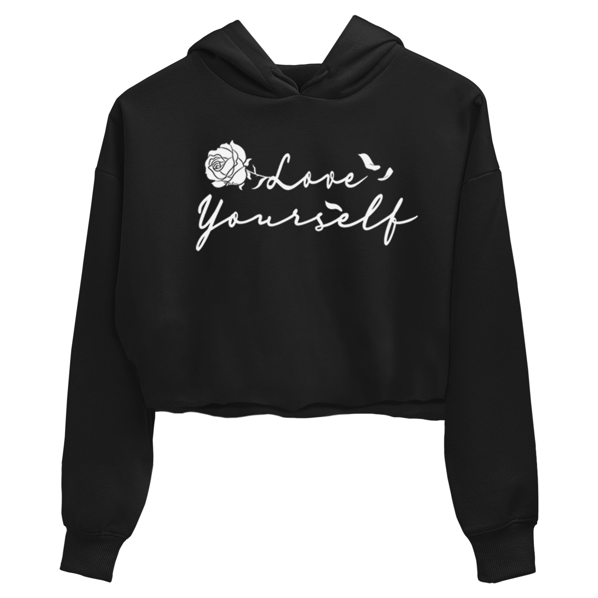 Love Yourself snkmatch Women's Top - Air Jordan 1 Black White