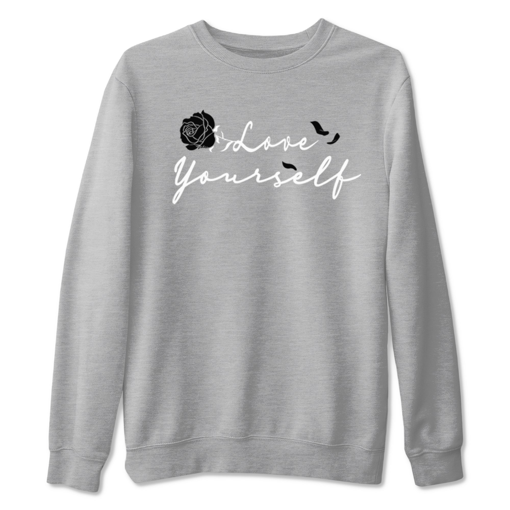 Love Yourself snkmatch Tees - Air Jordan 1 Black White