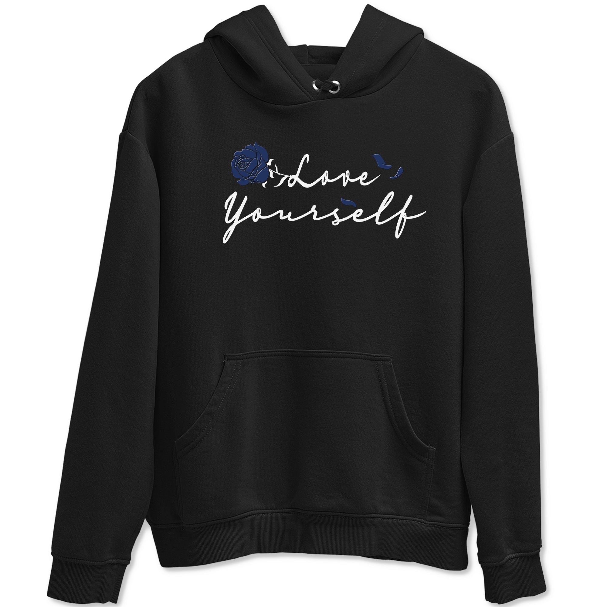 Love Yourself snkmatch Tees - Air Jordan 1 Midnight Navy