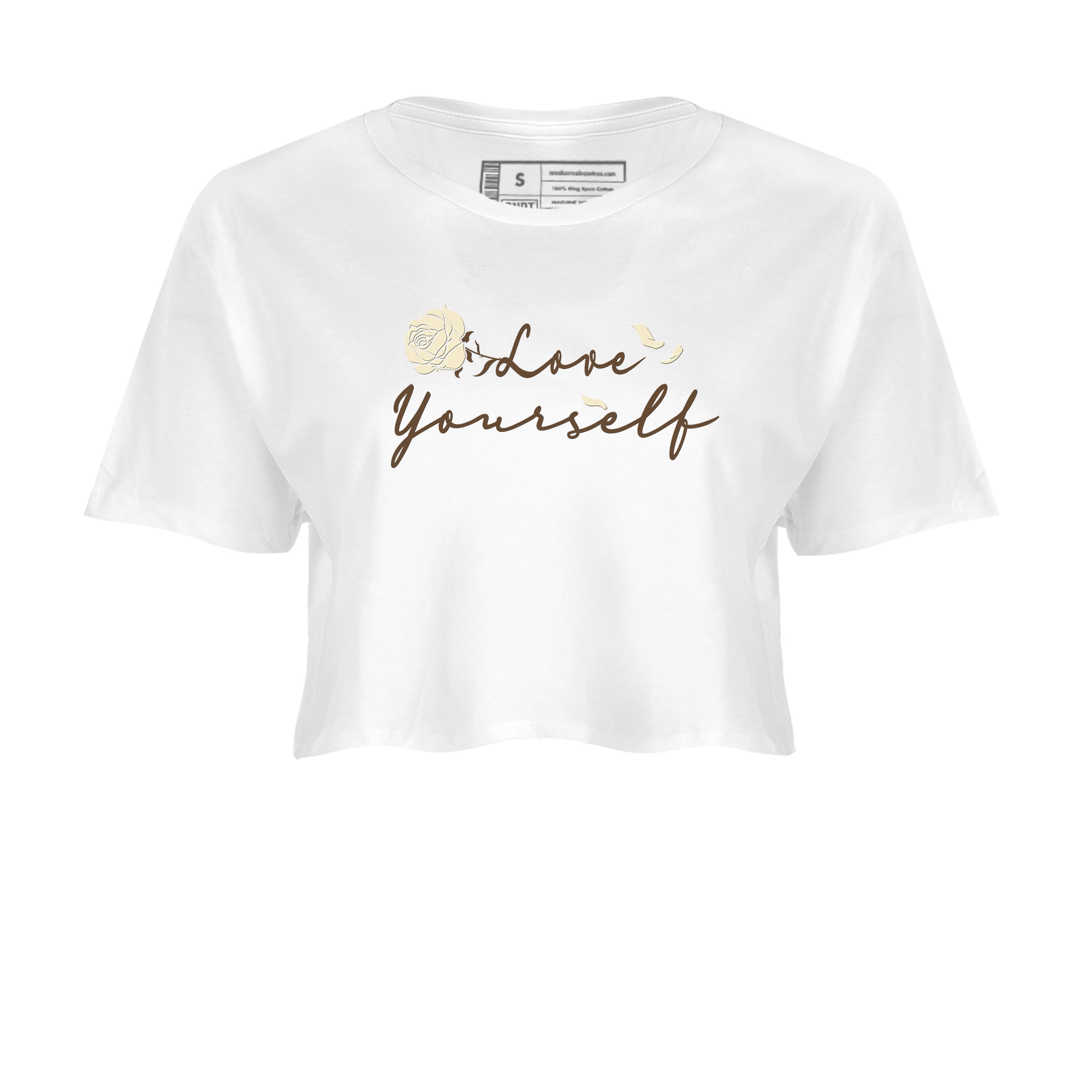 Love Yourself snkmatch Women's Top - Air Jordan 1 Mocha