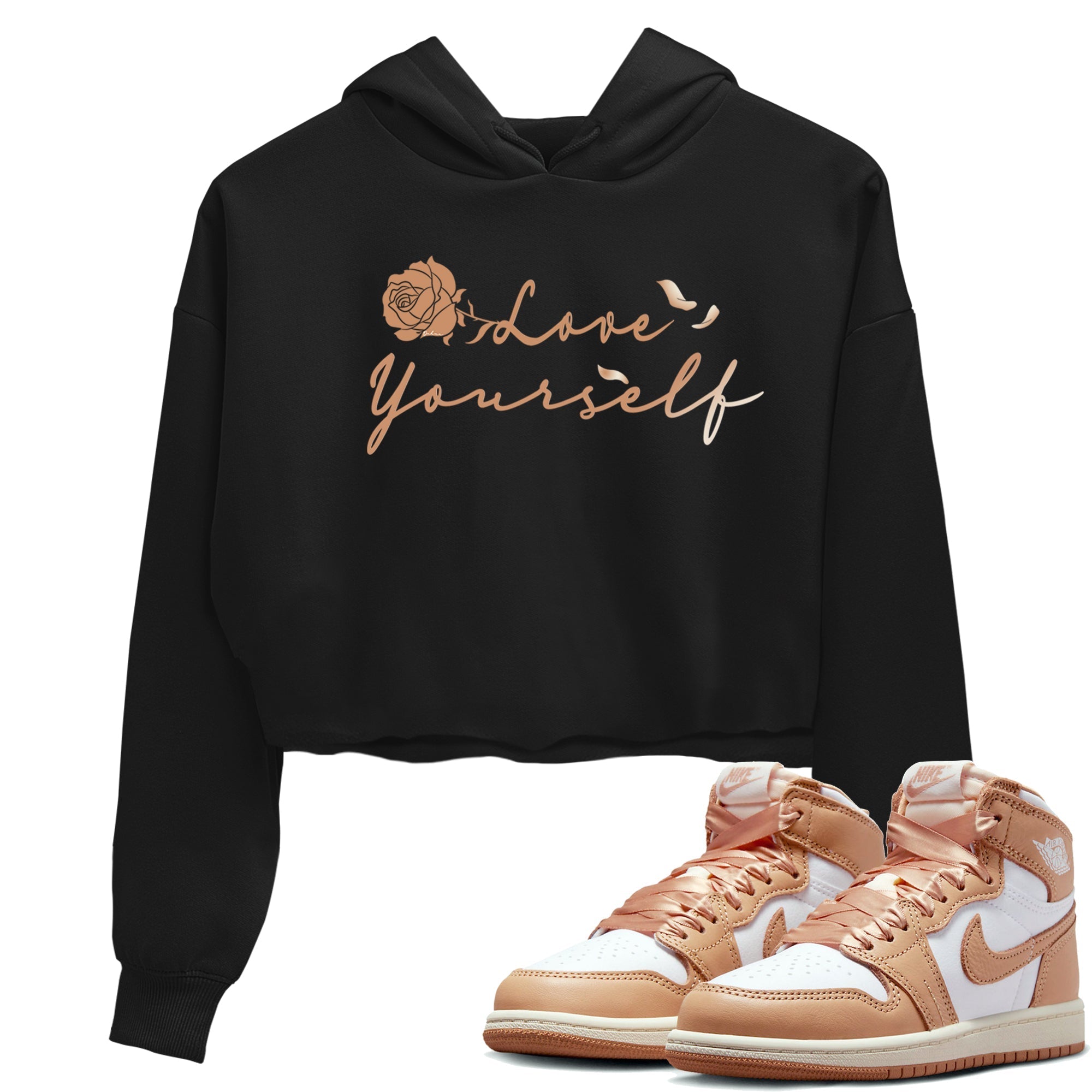 Love Yourself snkmatch Women's Top - Air Jordan 1 Praline