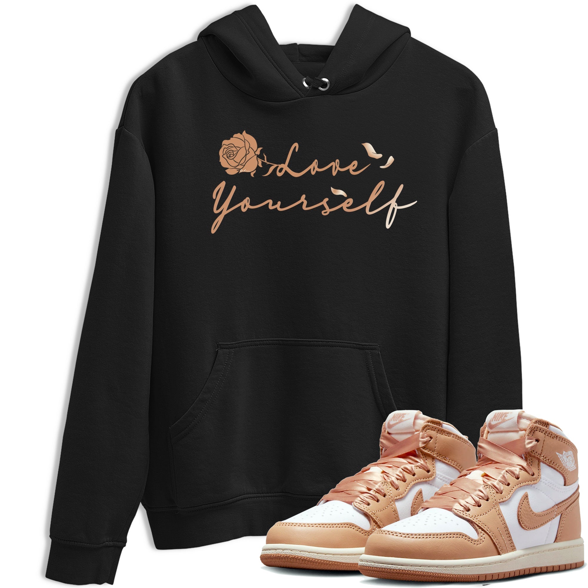 Love Yourself snkmatch Tee - Air Jordan 1 Praline