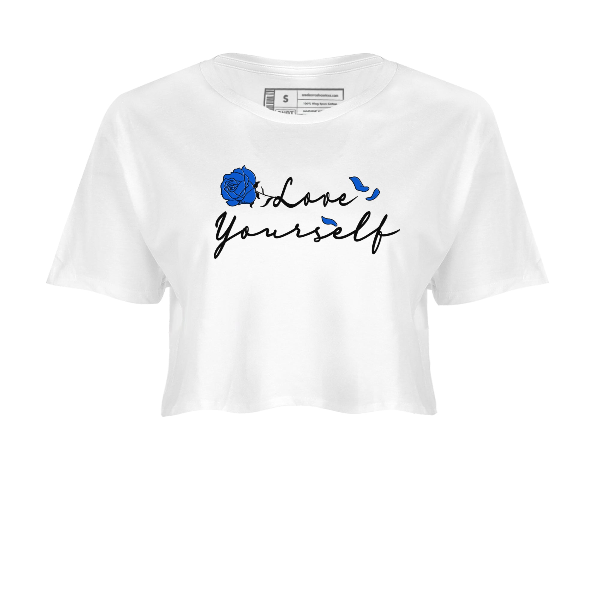 Love Yourself snkmatch Women's Top - Air Jordan 1 Royal Reimagined