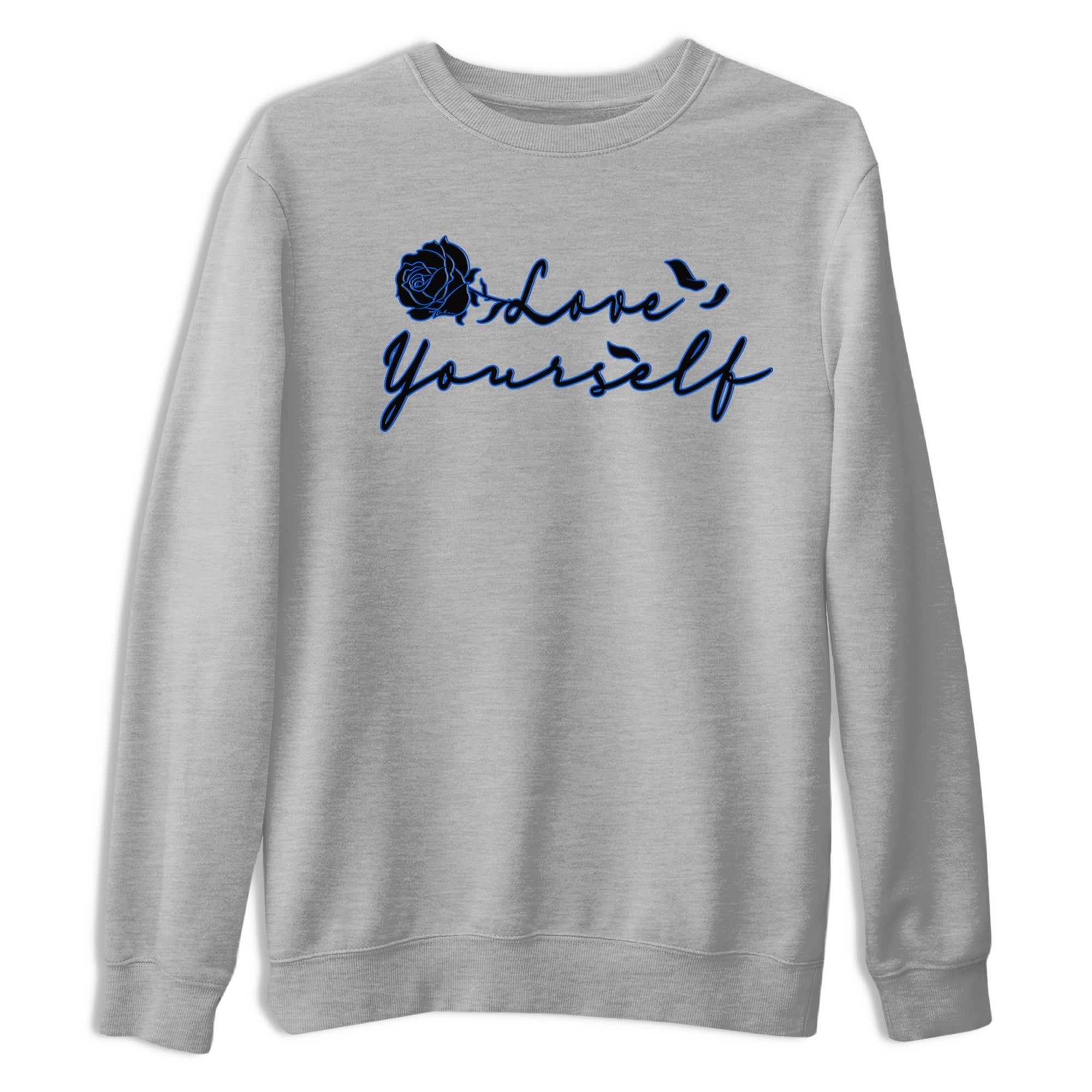 Love Yourself snkmatch Tee - Air Jordan 1 Royal Reimagined