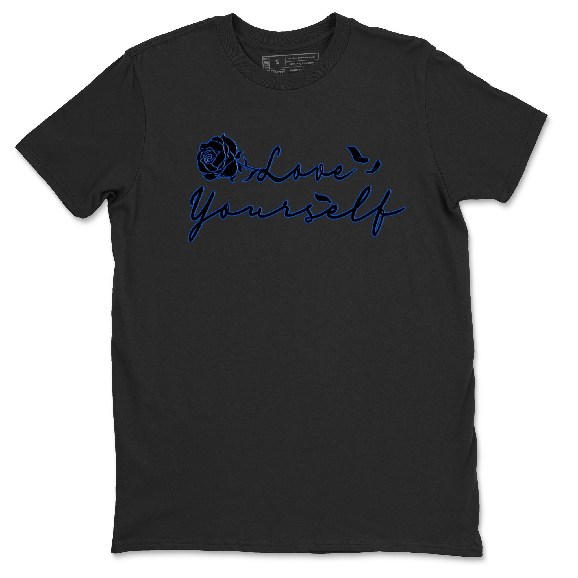 Love Yourself snkmatch Tee - Air Jordan 1 Royal Reimagined