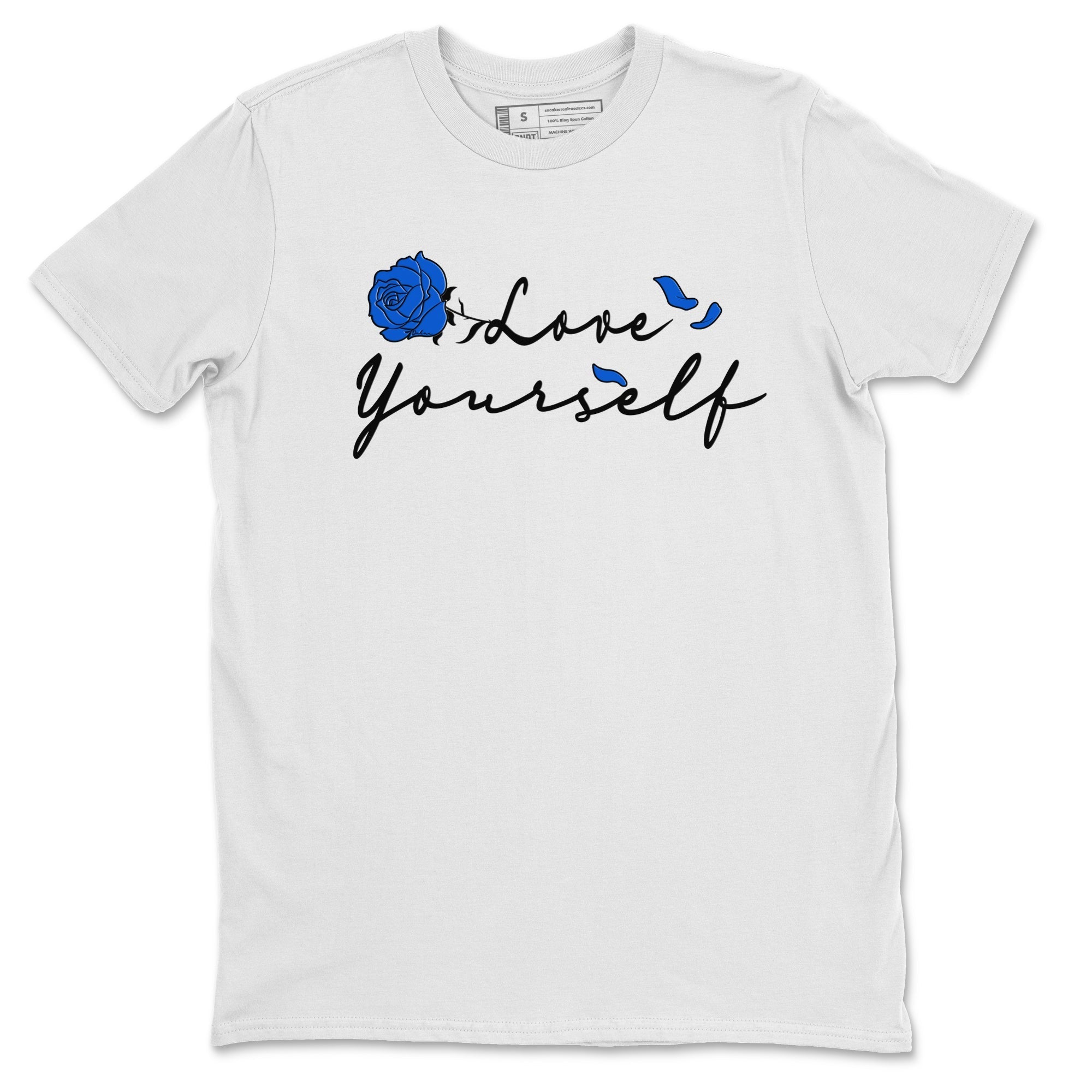 Love Yourself snkmatch Tee - Air Jordan 1 Royal Reimagined
