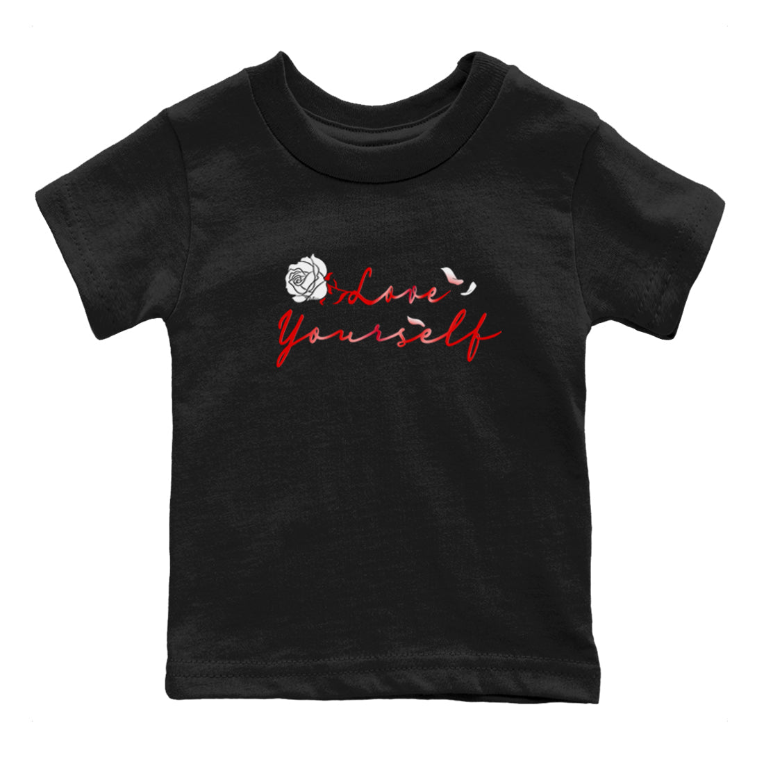 Love Yourself snkmatch Tee Kids - Air Jordan 1 Satin Bred