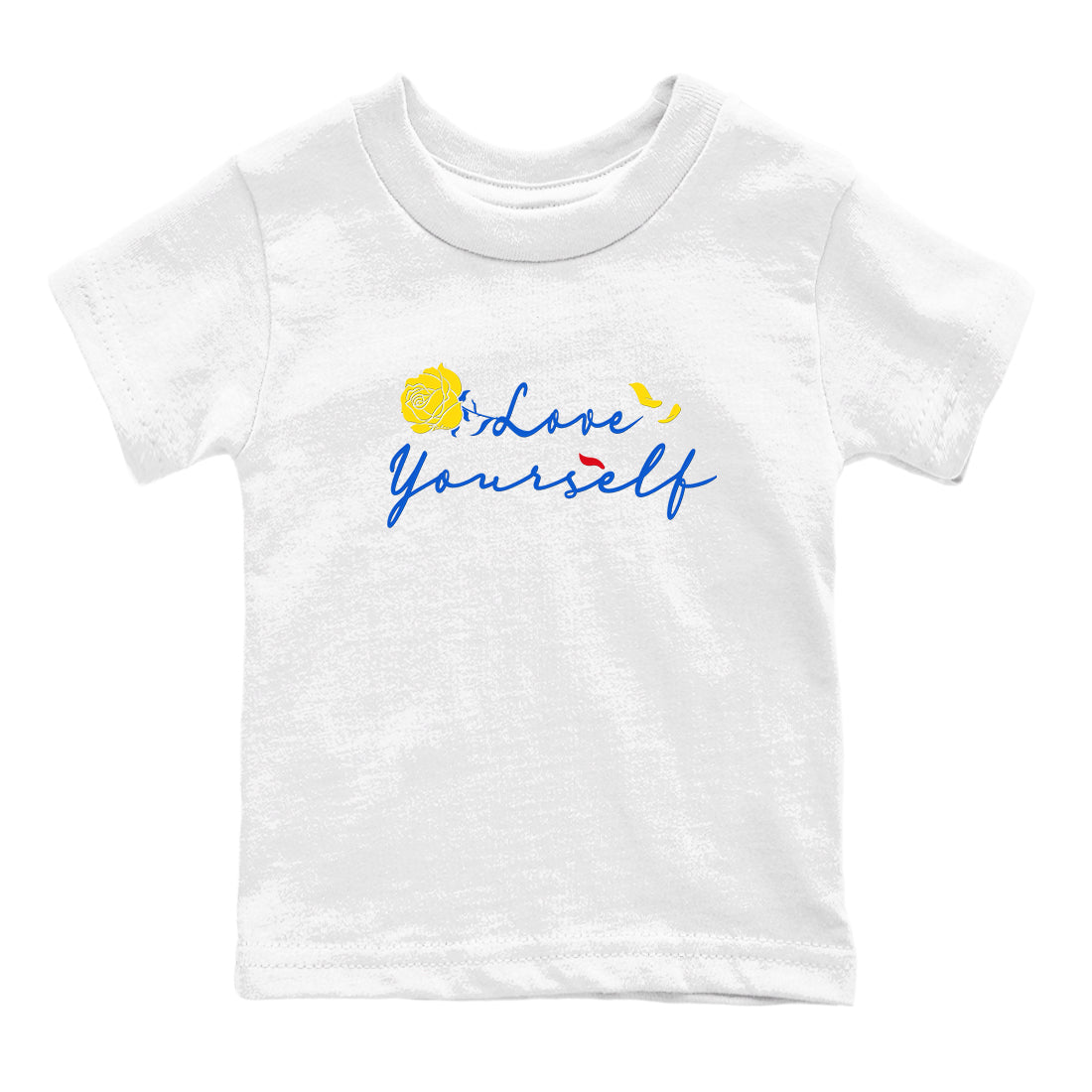 Love Yourself snkmatch Tees Kids - Air Jordan 1 Travis Scott Canary
