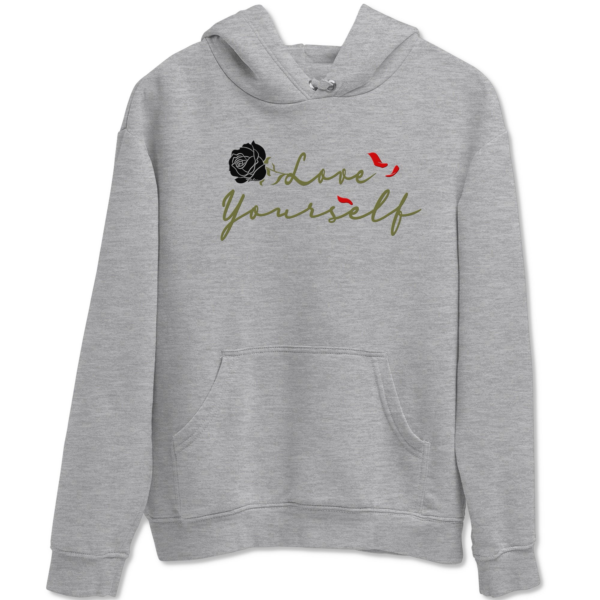 Love Yourself snkmatch Tees - Air Jordan 1 Travis Scott Medium Olive