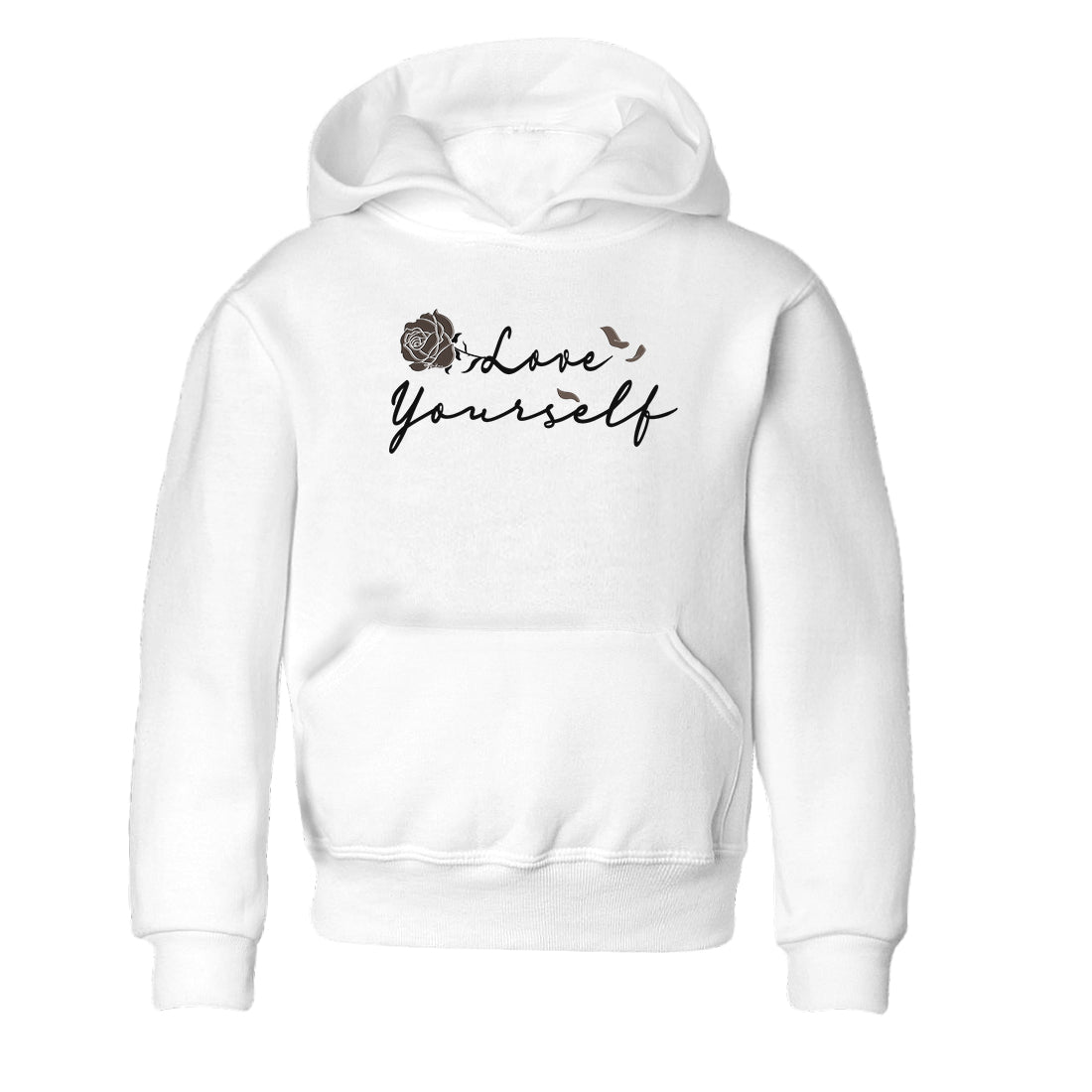 Love Yourself snkmatch Tees Kids - Air Jordan 1 Travis Scott Velvet Brown