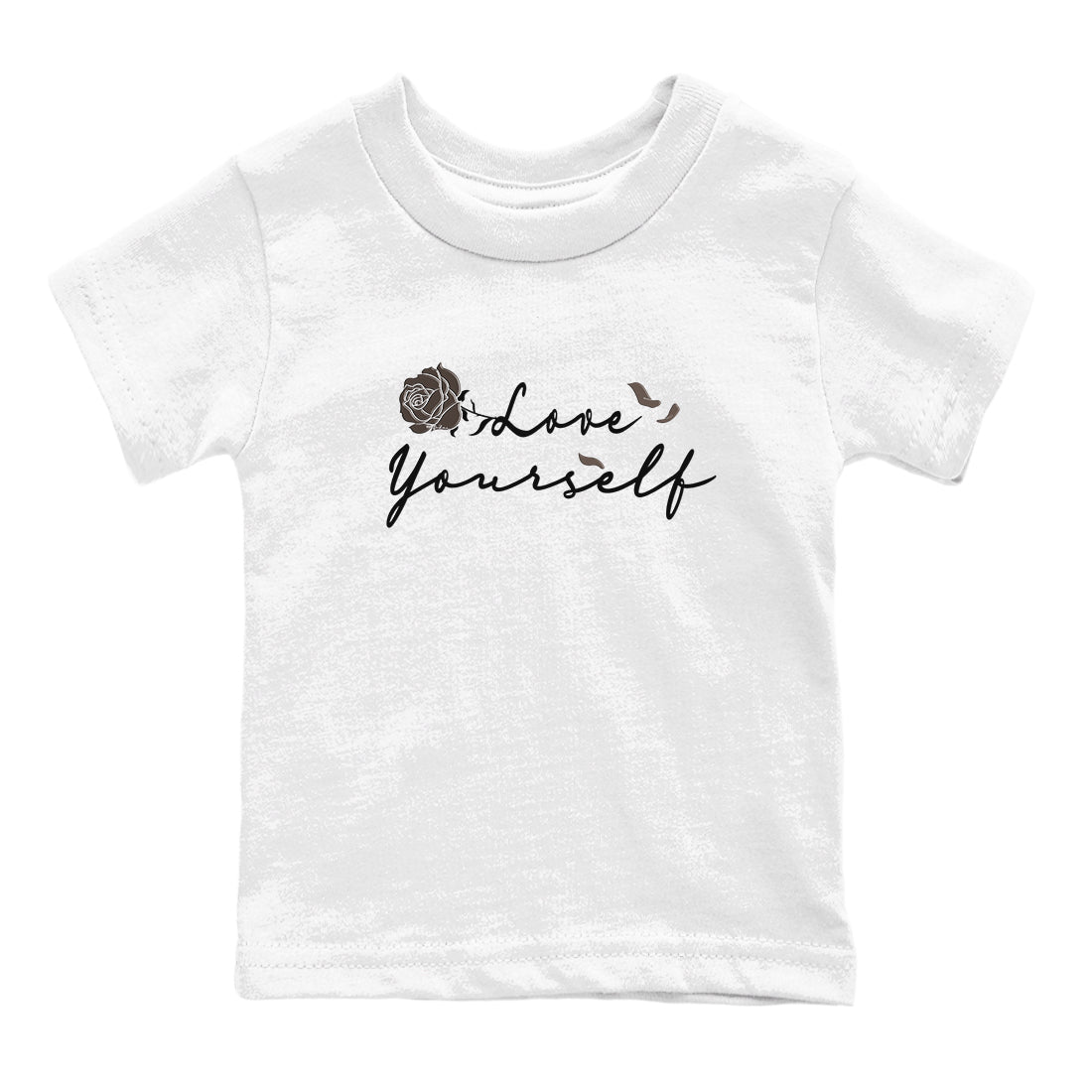 Love Yourself snkmatch Tees Kids - Air Jordan 1 Travis Scott Velvet Brown