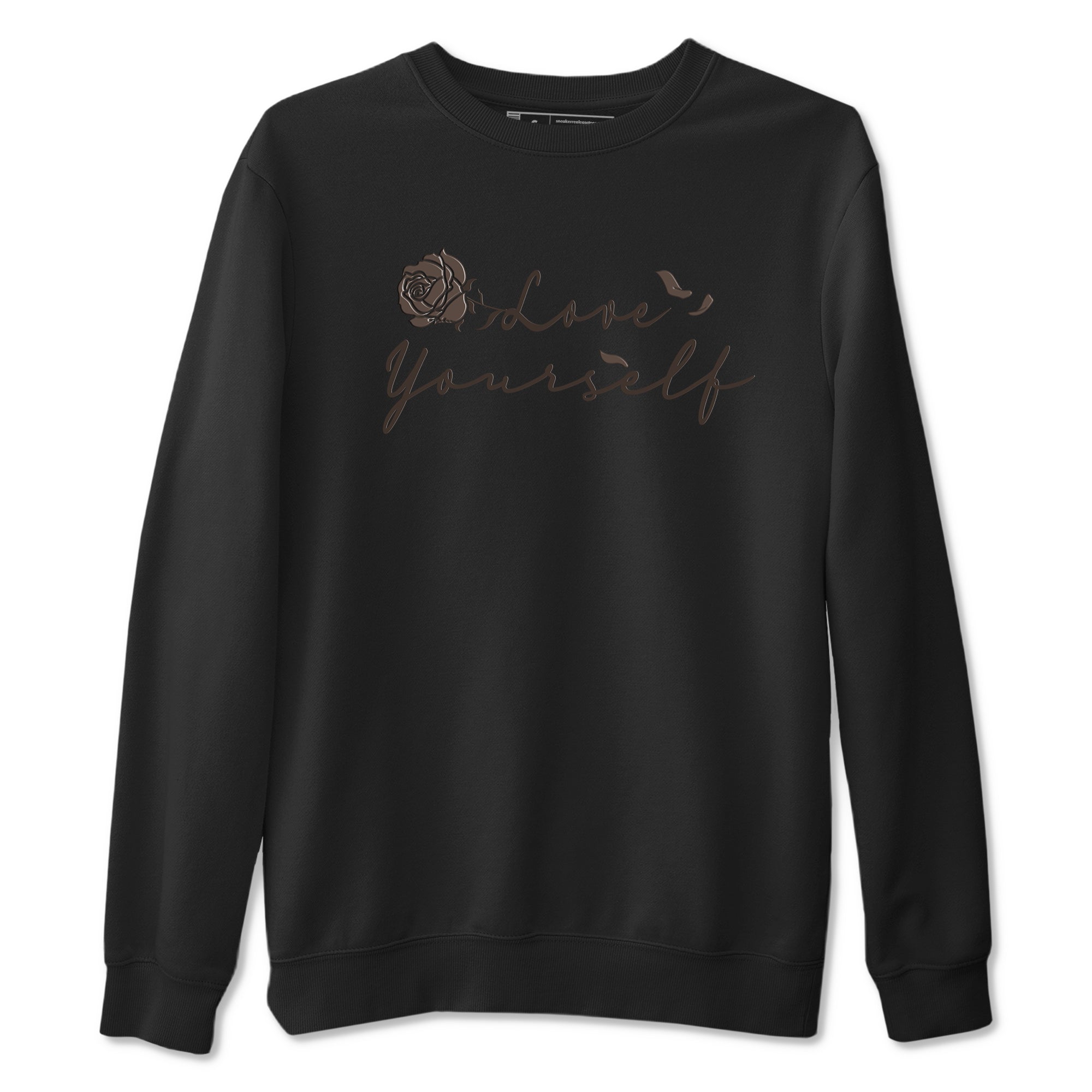 Love Yourself snkmatch Tees - Air Jordan 1 Travis Scott Velvet Brown