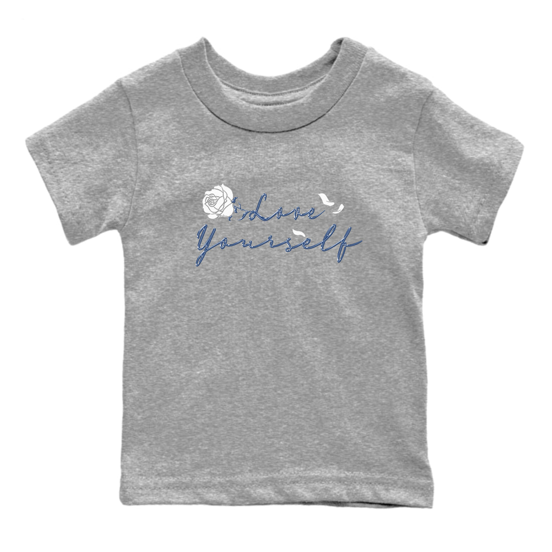 Love Yourself snkmatch Tees Kids - Air Jordan 11 Diffused Blue