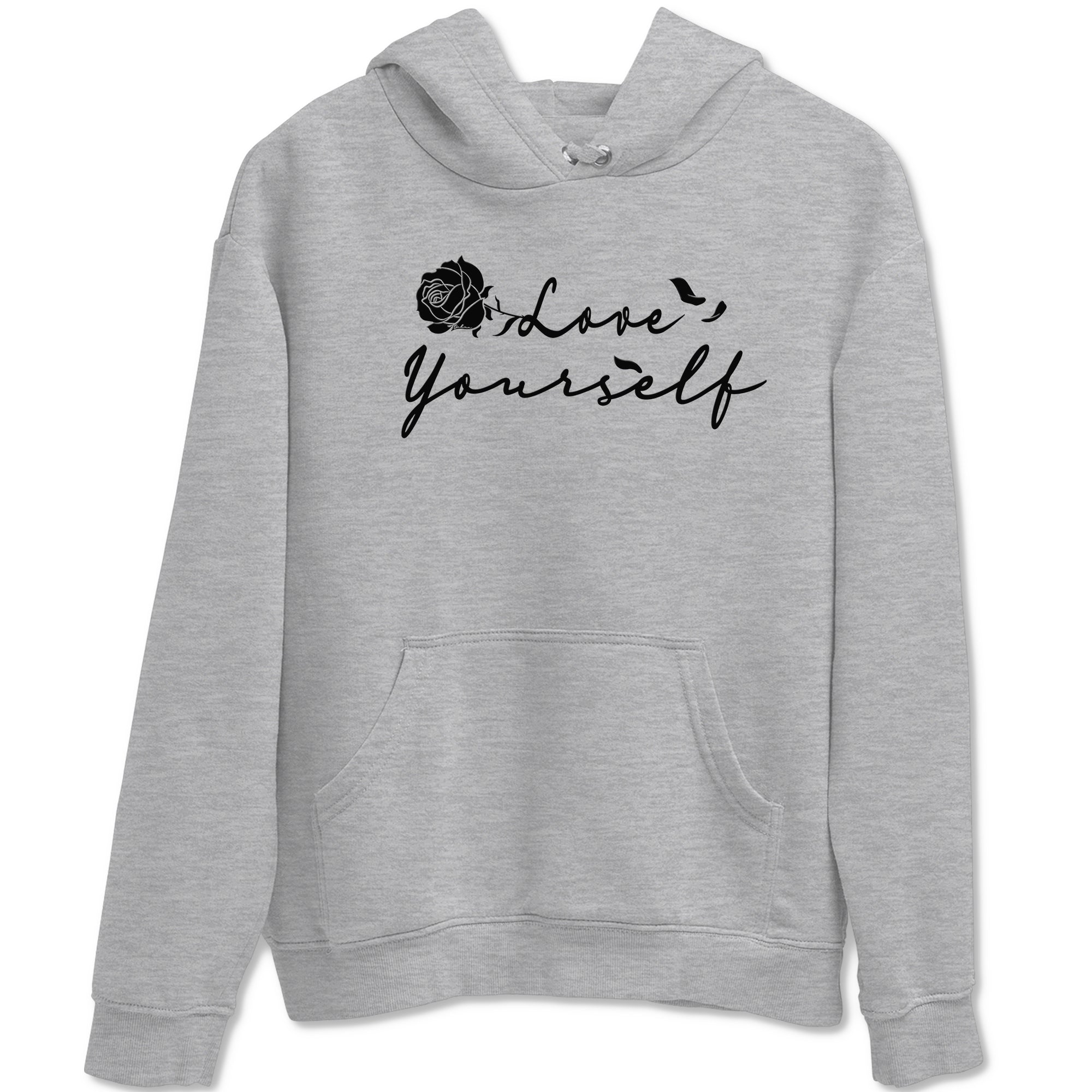 Love Yourself snkmatch Tees - Air Jordan 12 Black Wolf Grey