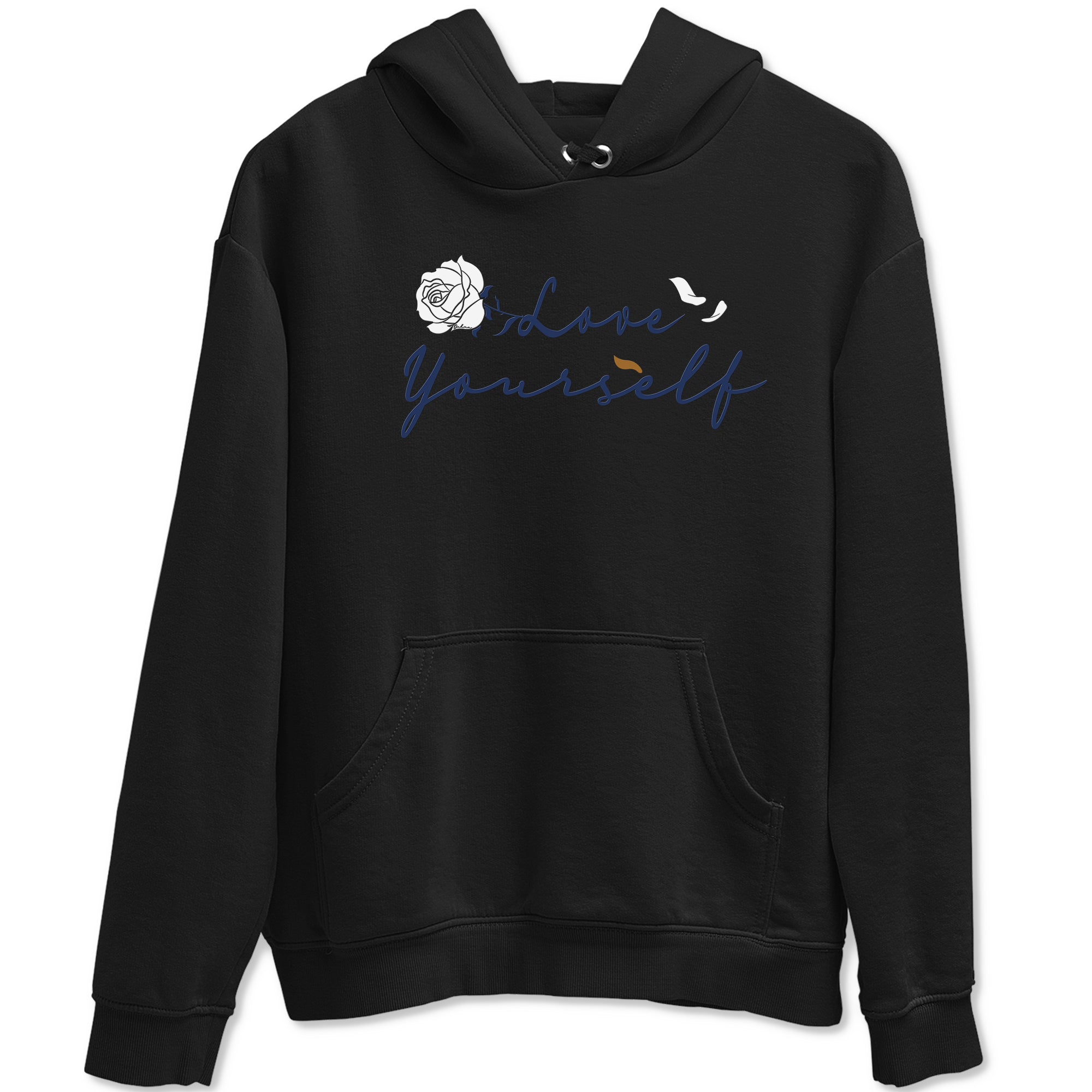 Love Yourself snkmatch Tees - Air Jordan 13 Midnight Navy