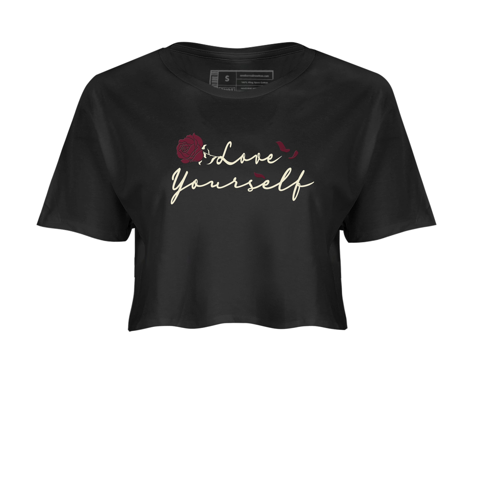 Love Yourself snkmatch Women's Top - Air Jordan 3 A Ma Maniere x Burgundy Crush