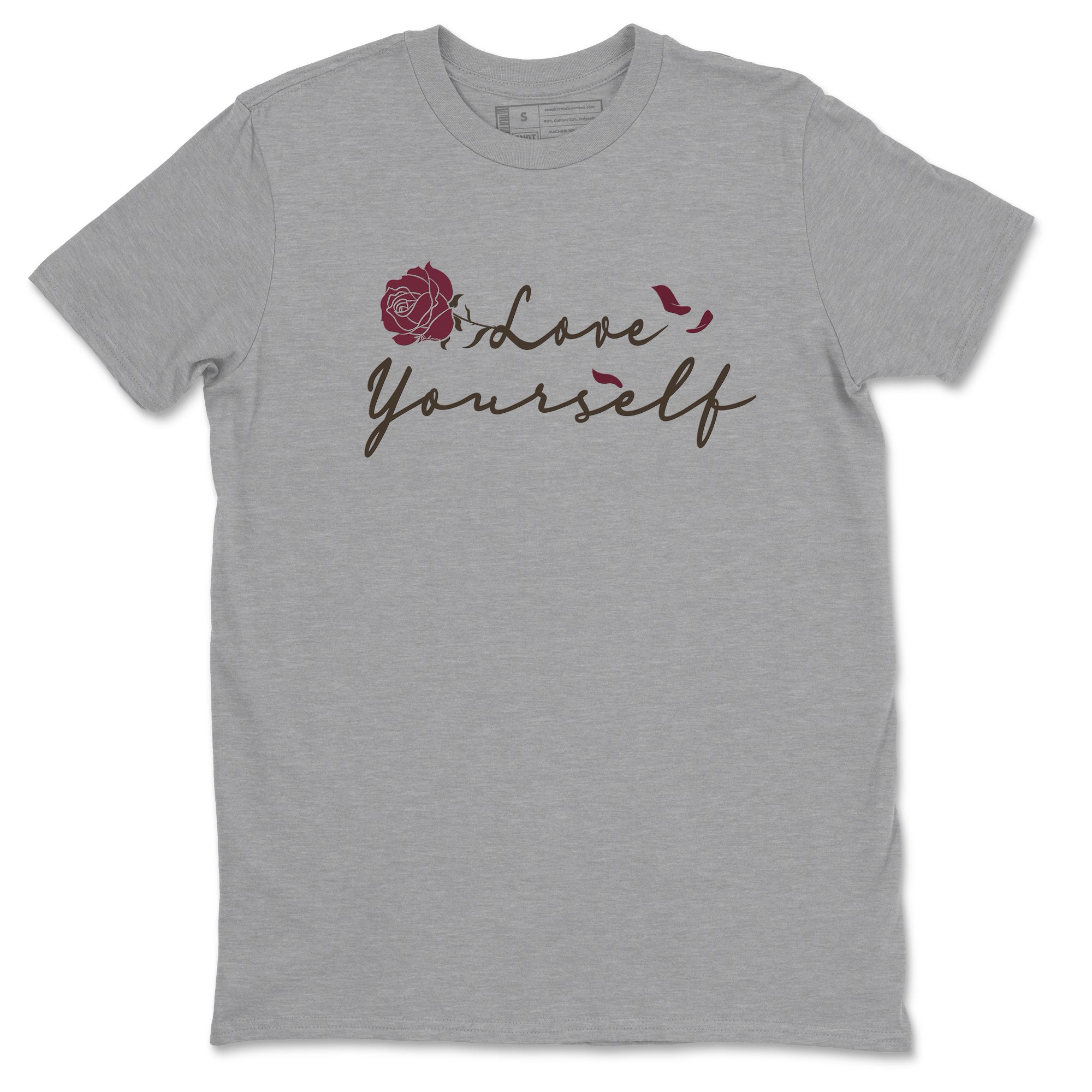 Love Yourself snkmatch Tees - Air Jordan 3 A Ma Maniere x Burgundy Crush