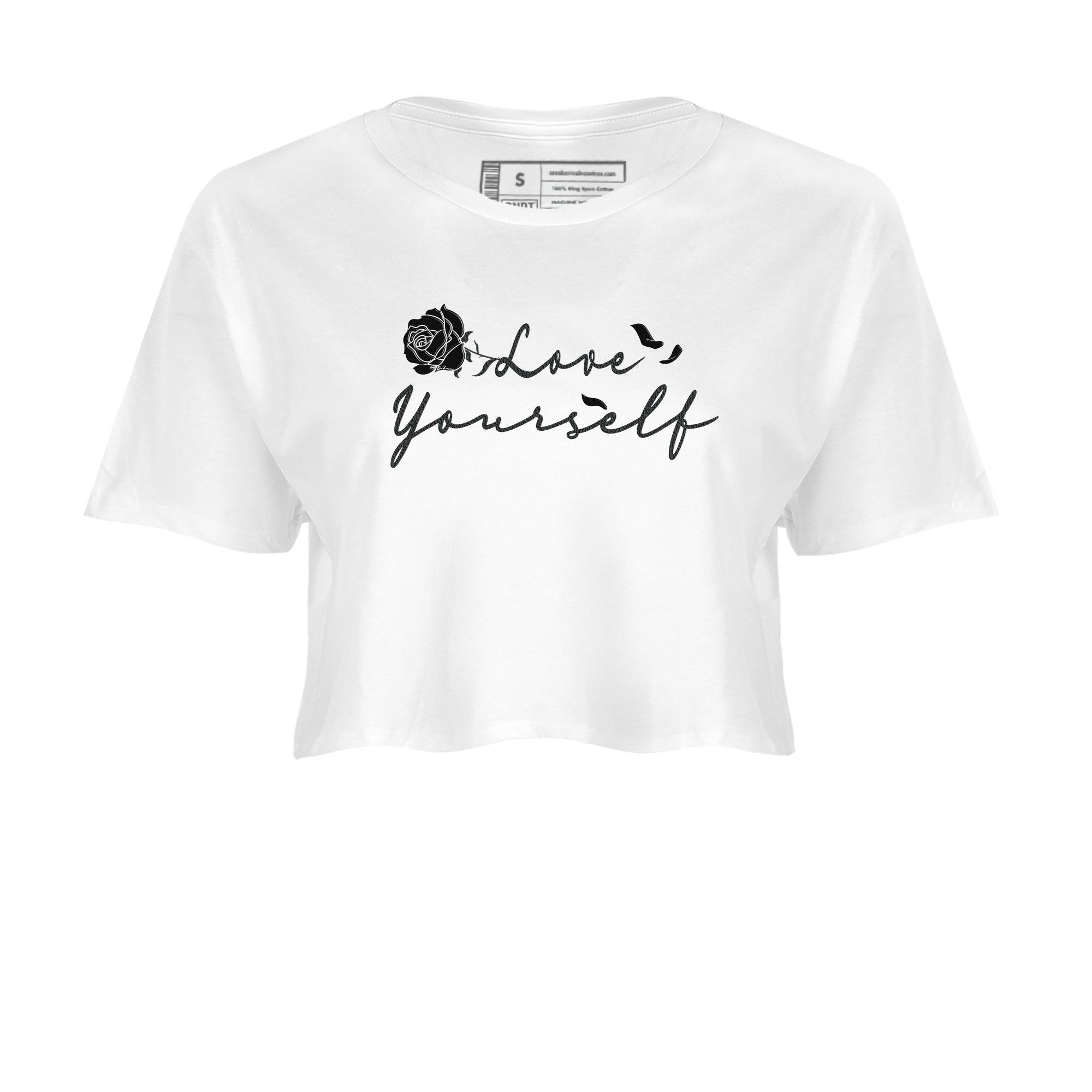 Love Yourself snkmatch Women's Top - Air Jordan 3 Black Cat