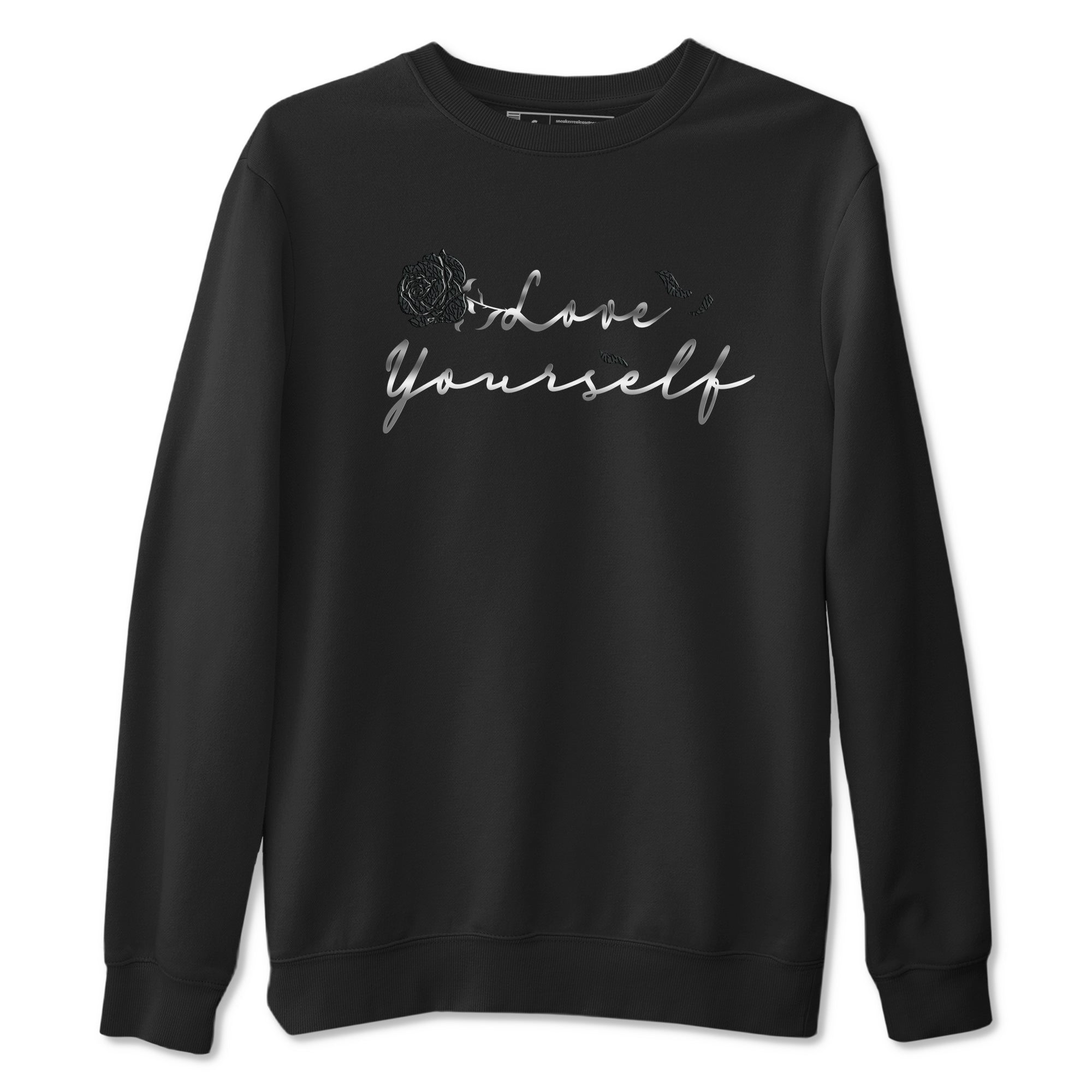 Love Yourself snkmatch Tees - Air Jordan 3 Black Cat