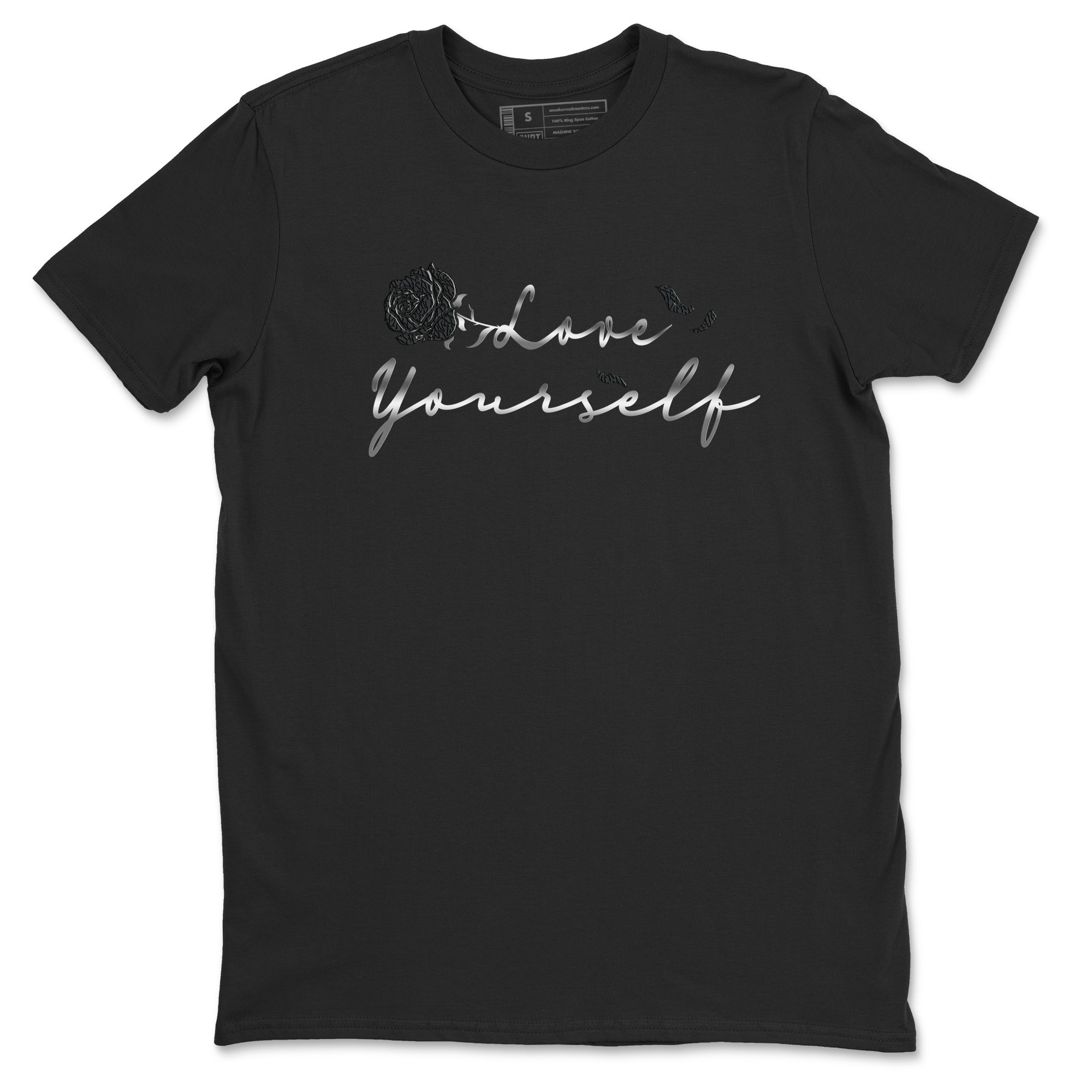 Love Yourself snkmatch Tees - Air Jordan 3 Black Cat