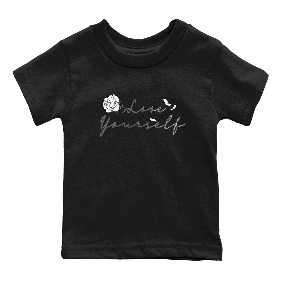 Love Yourself snkmatch Tees Kids - Air Jordan 3 Green Glow