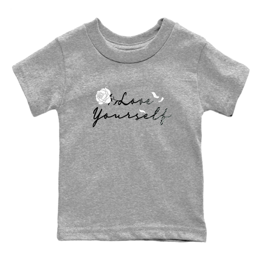 Love Yourself snkmatch Tees Kids - Air Jordan 3 Green Glow