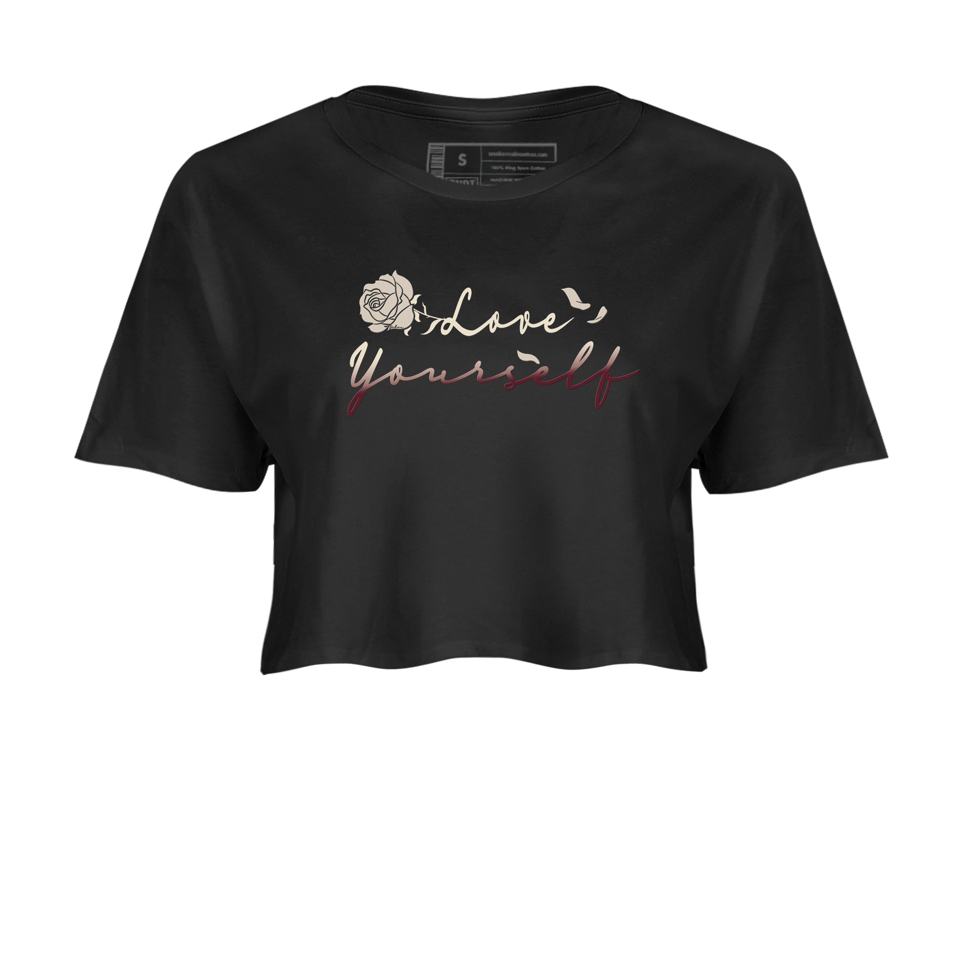 Love Yourself snkmatch Women's Top - Air Jordan 4 A Ma Maniere x Fossil Stone