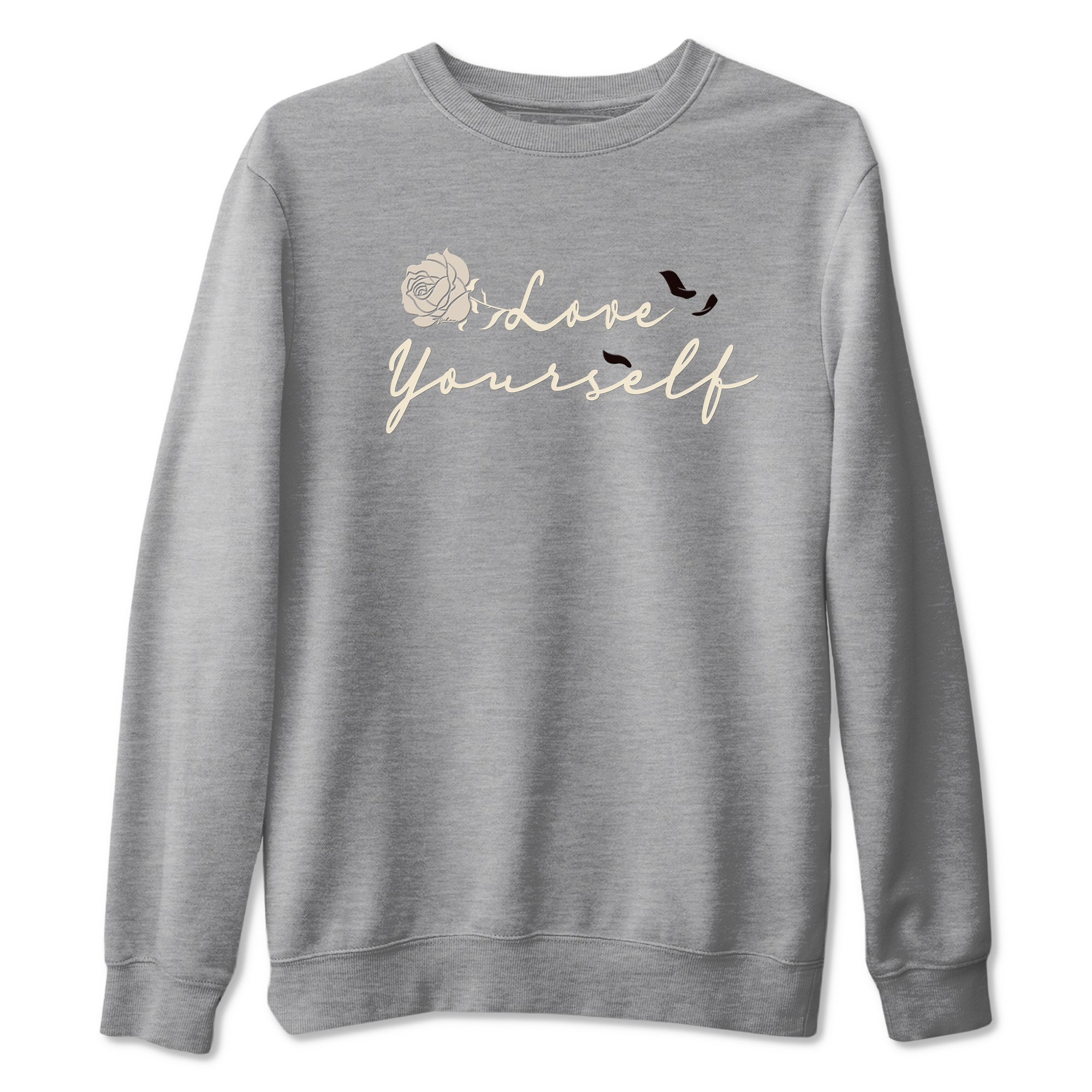 Love Yourself snkmatch Tees - Air Jordan 4 A Ma Maniere x Fossil Stone