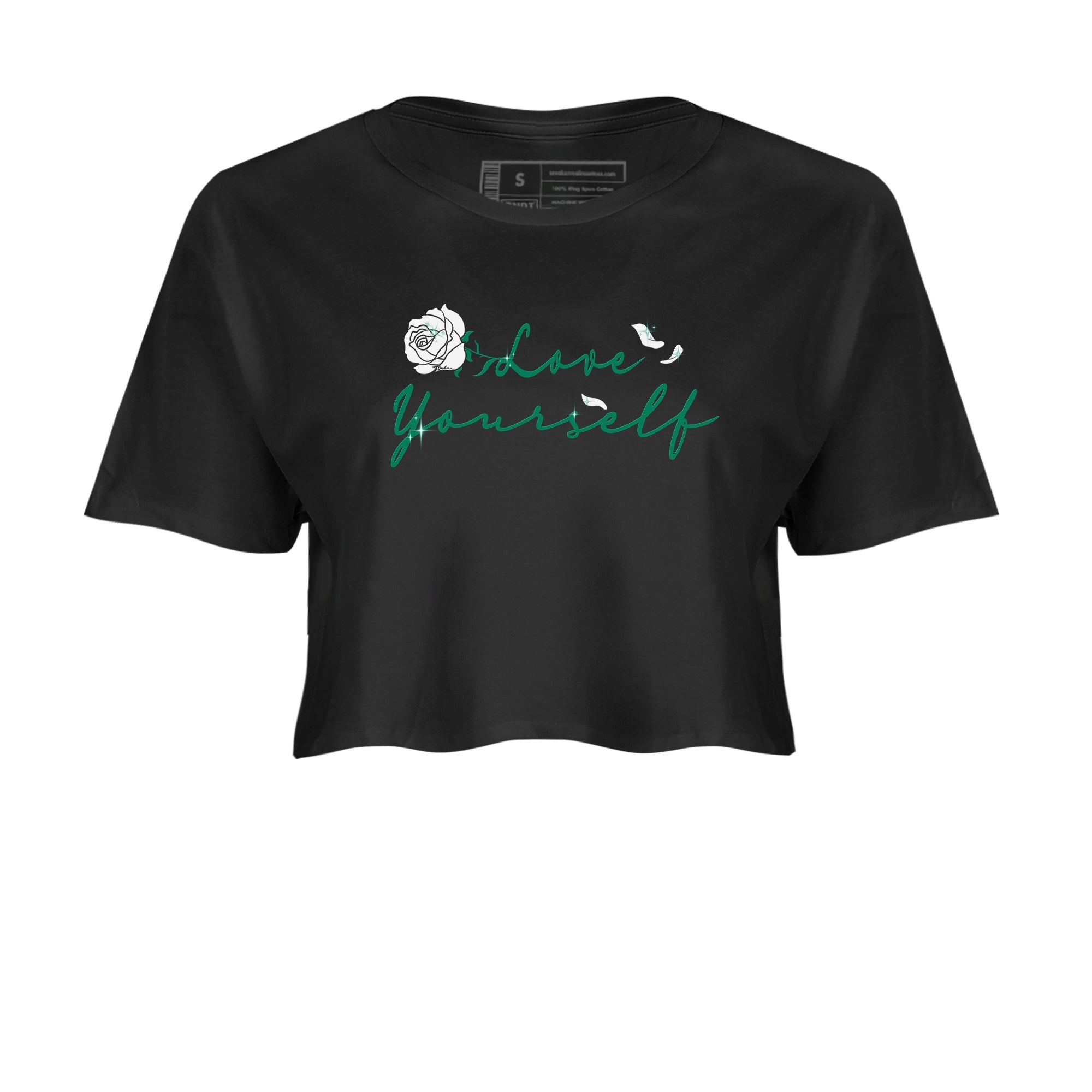 Love Yourself snkmatch Women's Top - Air Jordan 4 Oxidized Green