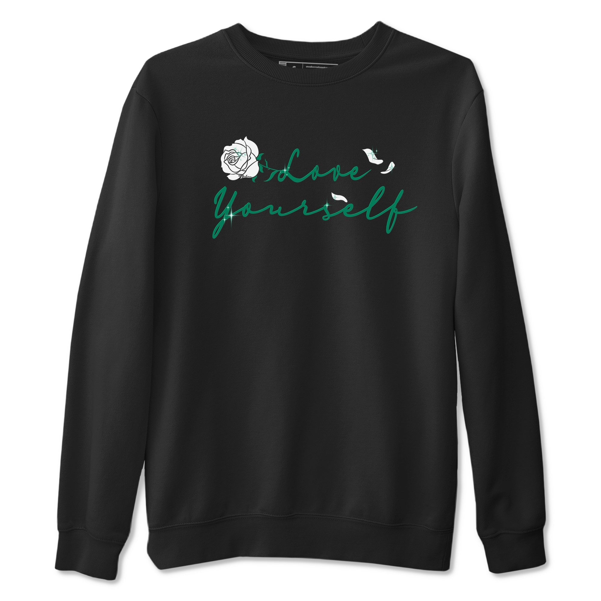 Love Yourself snkmatch Tees - Air Jordan 4 Oxidized Green