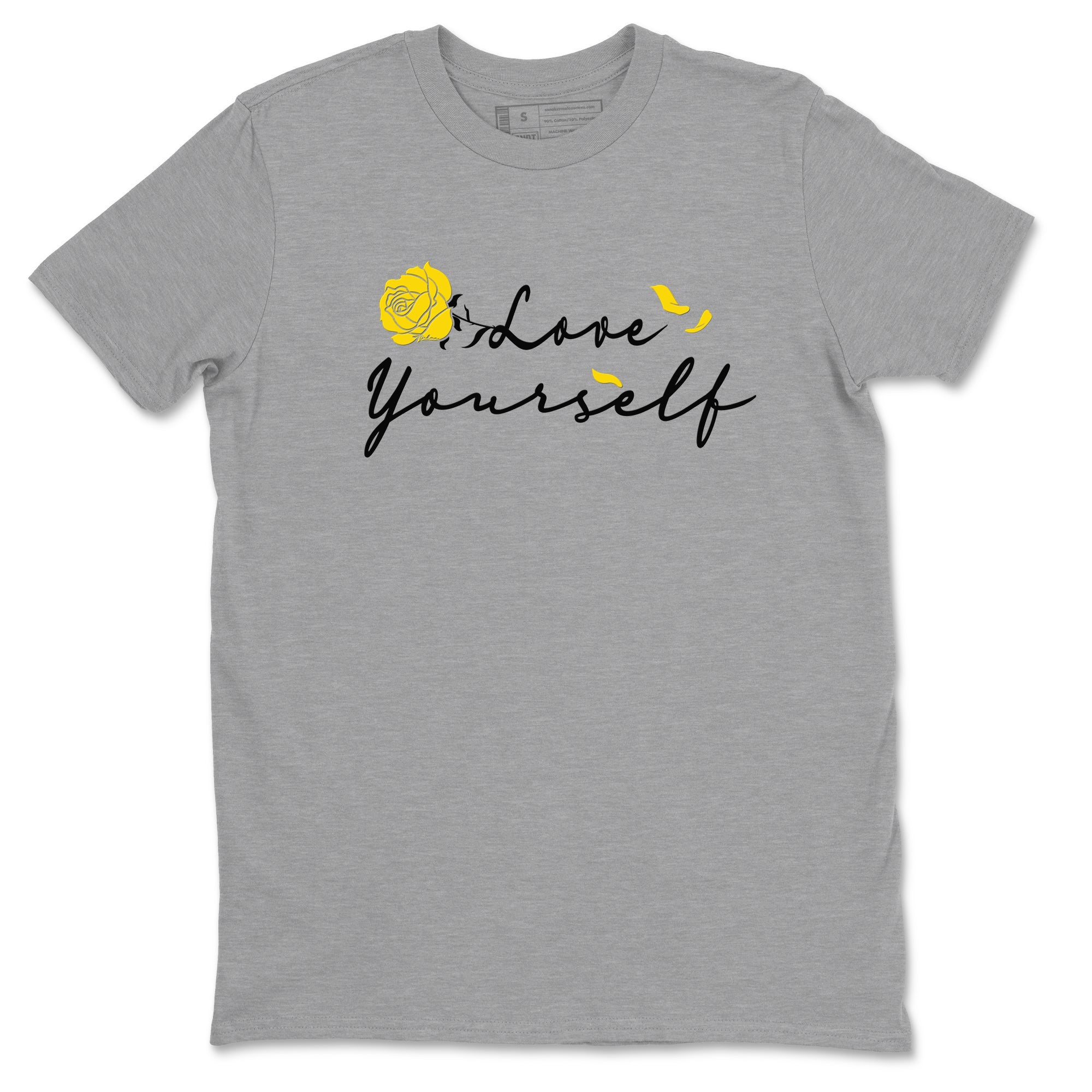 Love Yourself snkmatch Tees - Air Jordan 4 Vivid Sulfur