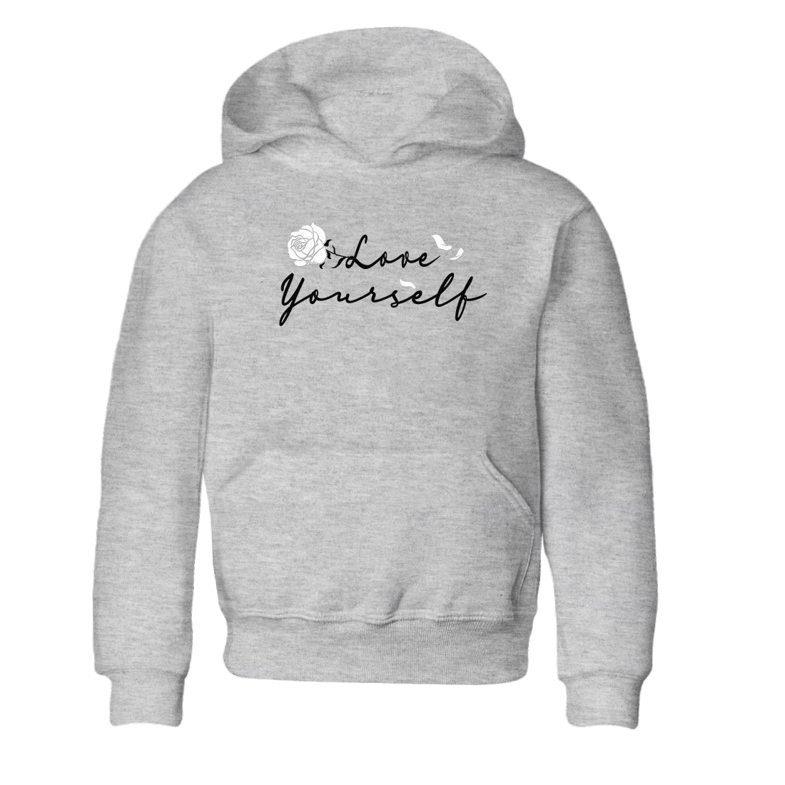 Love Yourself snkmatch Tees Kids - Air Jordan 4 White Thunder