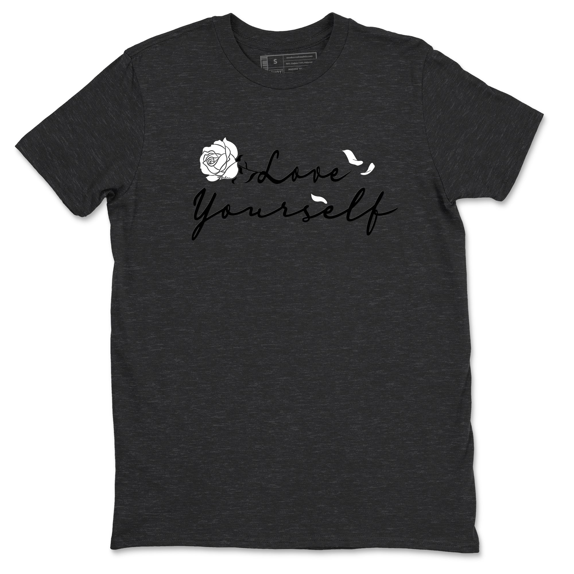 Love Yourself snkmatch Tees - Air Jordan 4 White Thunder