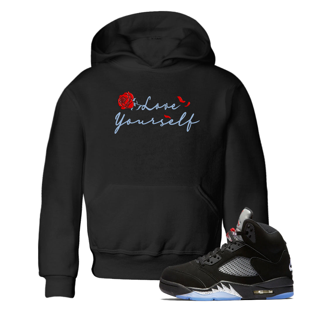 Love Yourself snkmatch Tees Kids - Air Jordan 5 Reimagined
